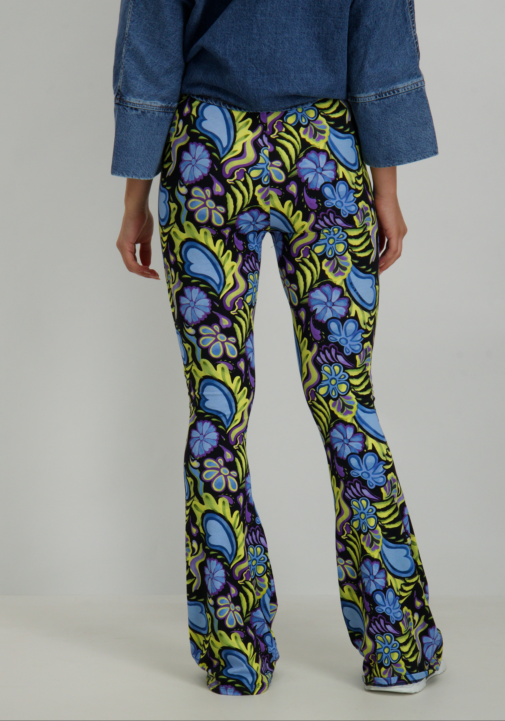 Harper & Yve Broek Jacky AW24T103 Blauw