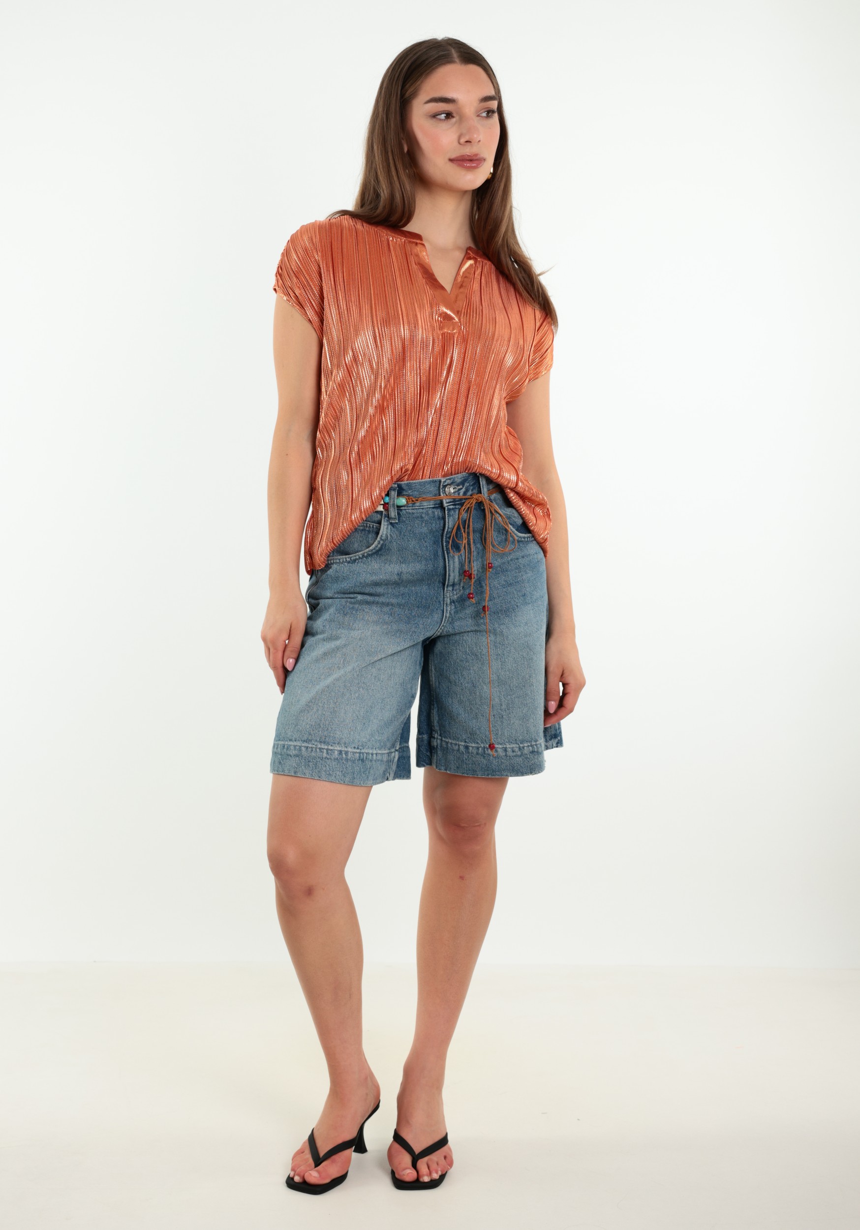 VERO MODA Top Kuvi 10348247 Oranje