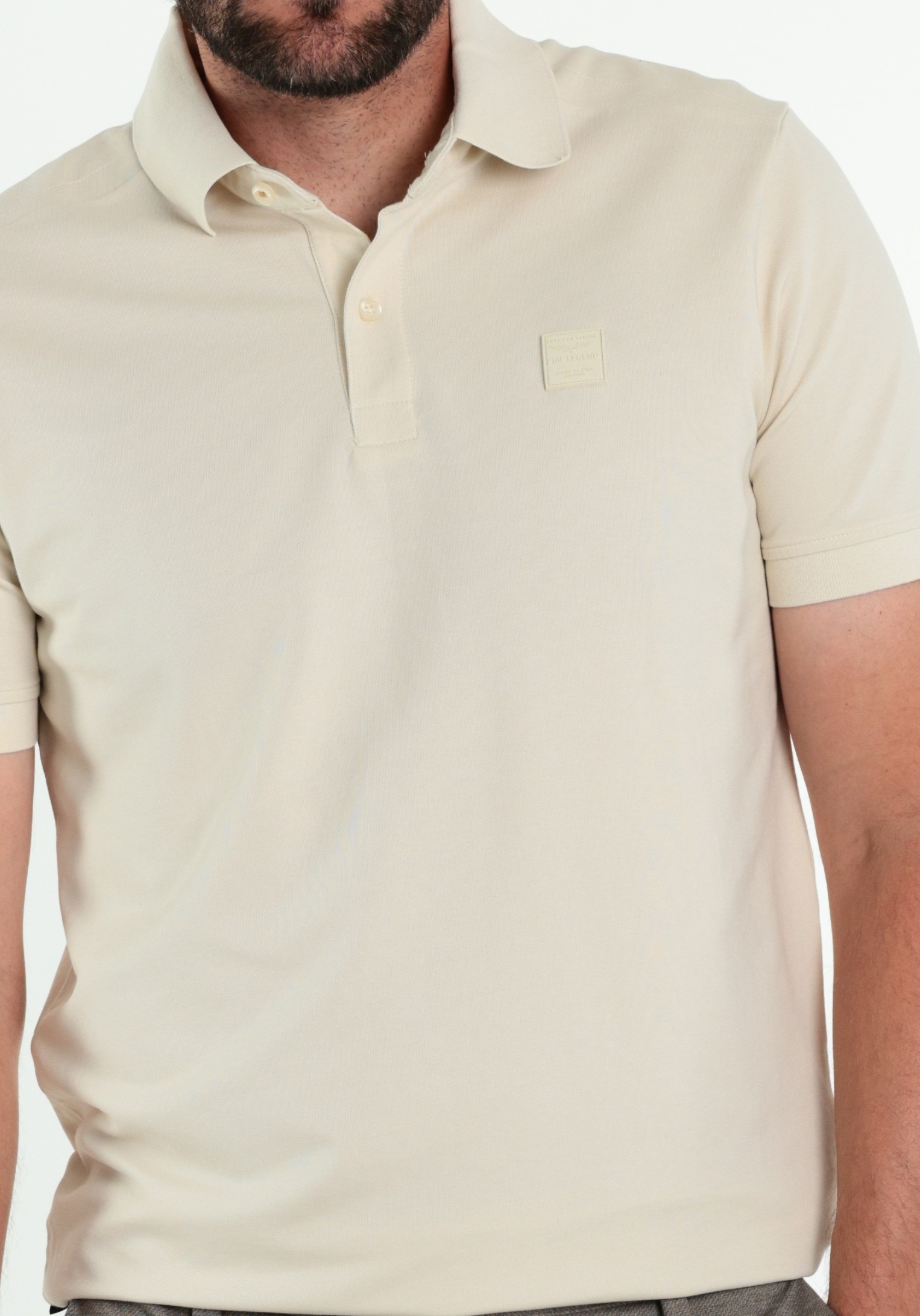 PME Legend Polo PPSS2606866 Ecru