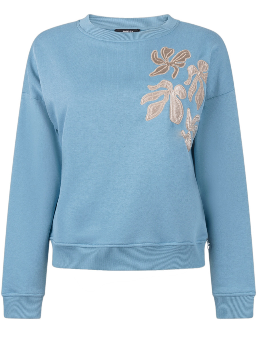 Jansen Amsterdam Trui MAIKA SS26 Licht blauw