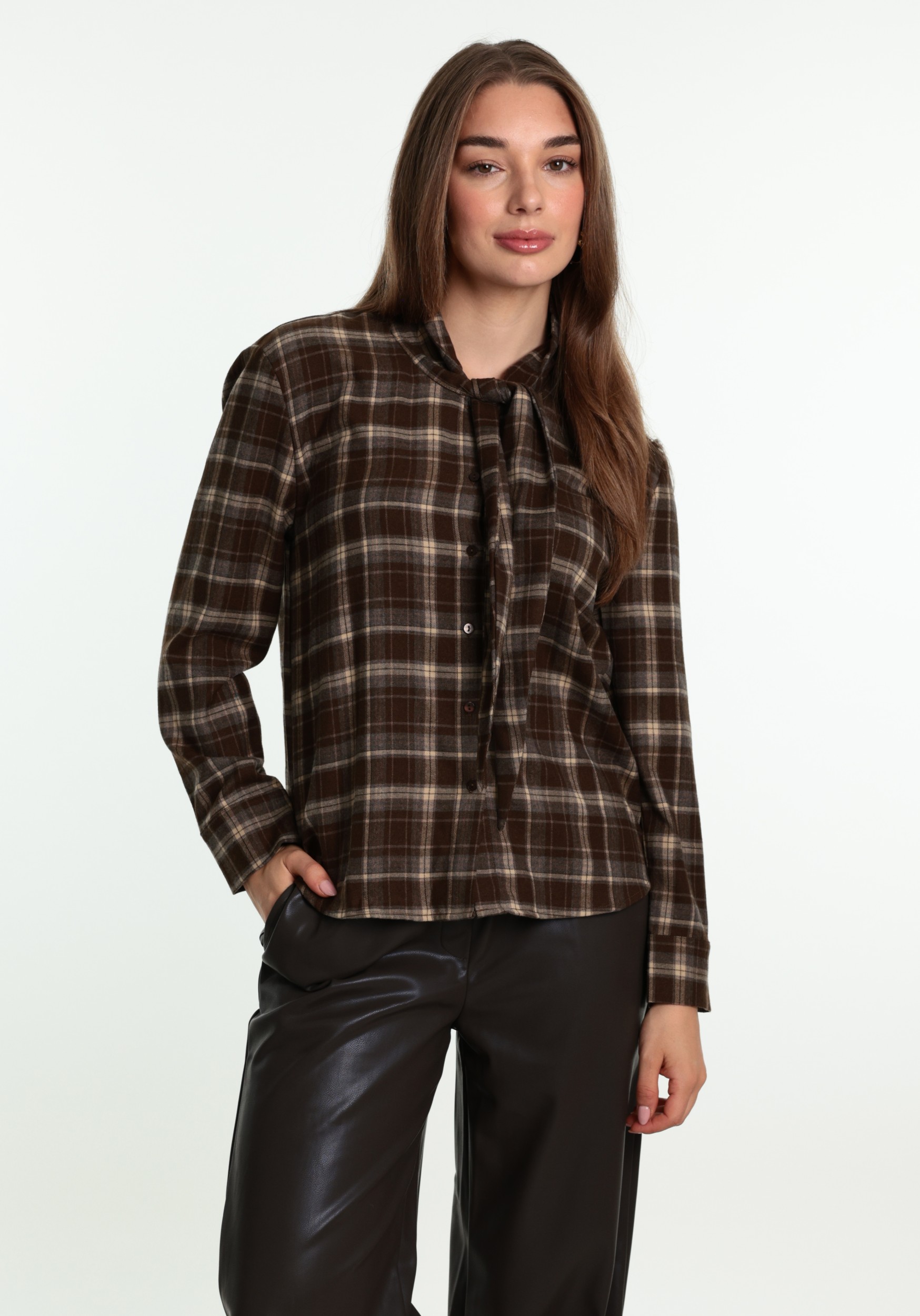 ONLY Blouses Guka 15381945 Bruin