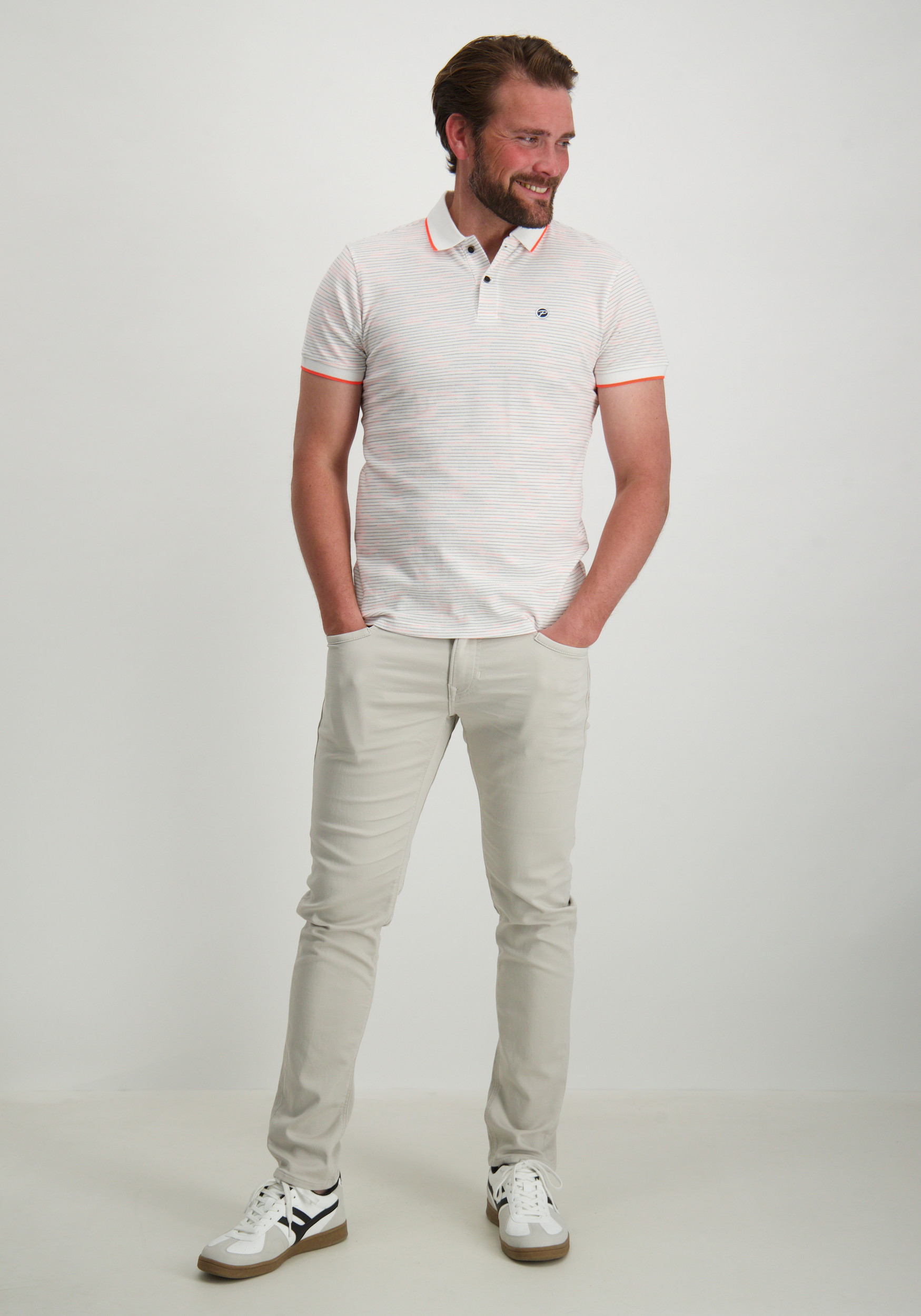 Petrol Polo M-1050-POL914 Wit