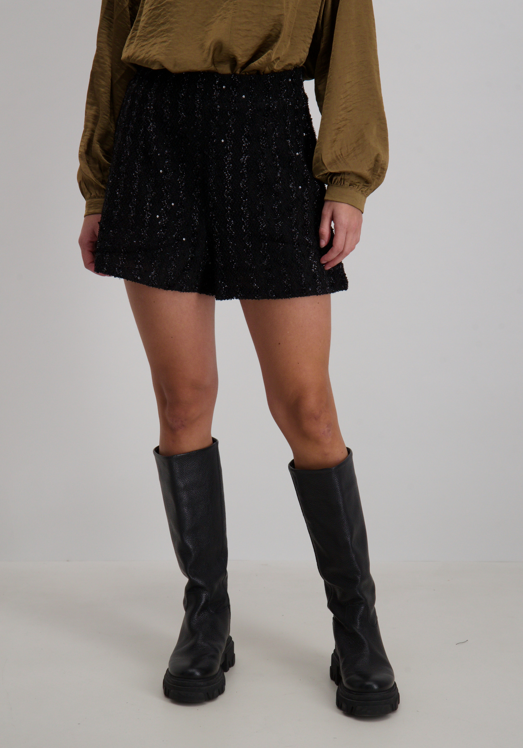 Ichi Short Ninky 20124815 Zwart