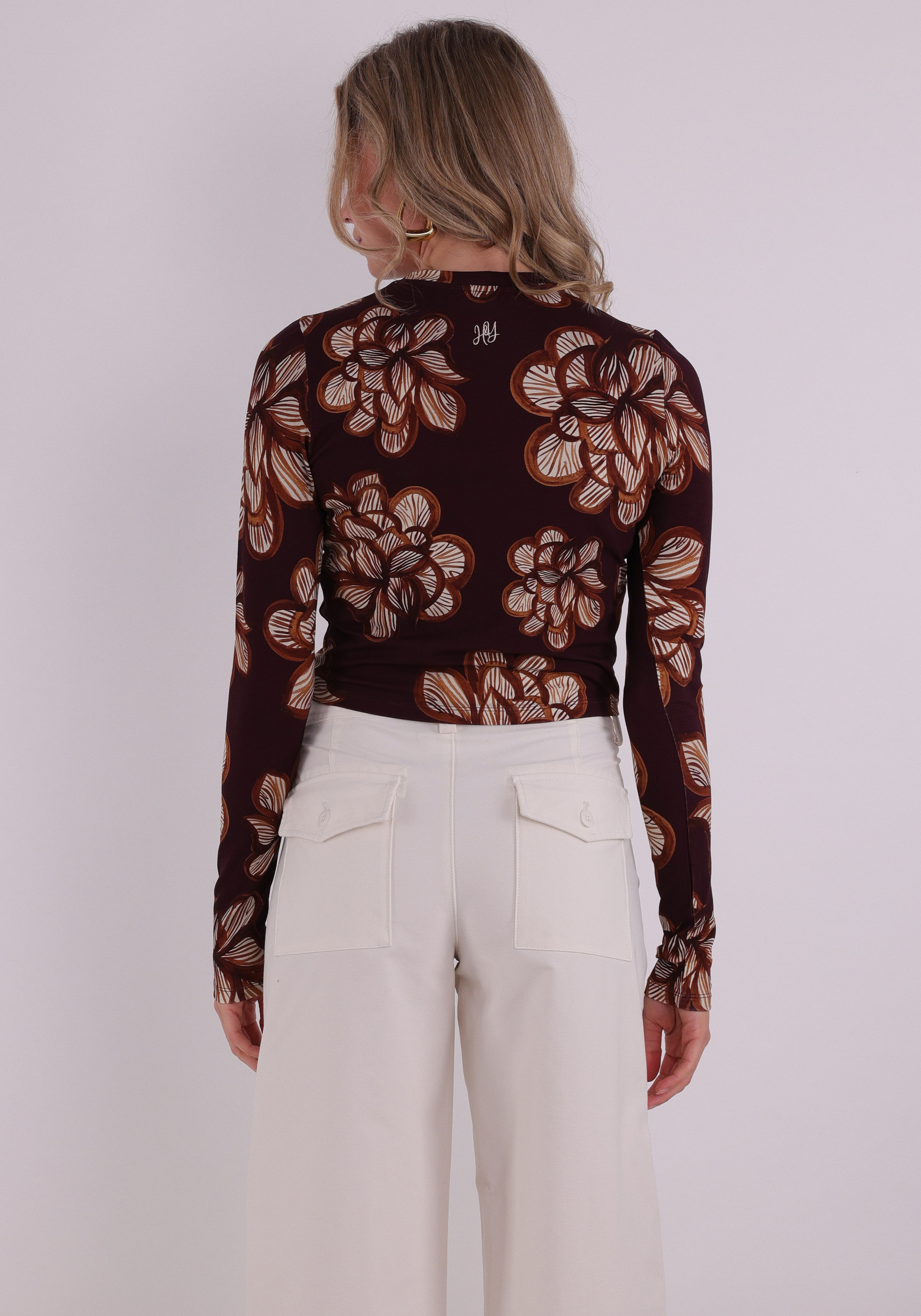 Harper & Yve Top Steff SS6T502 Donker Paars