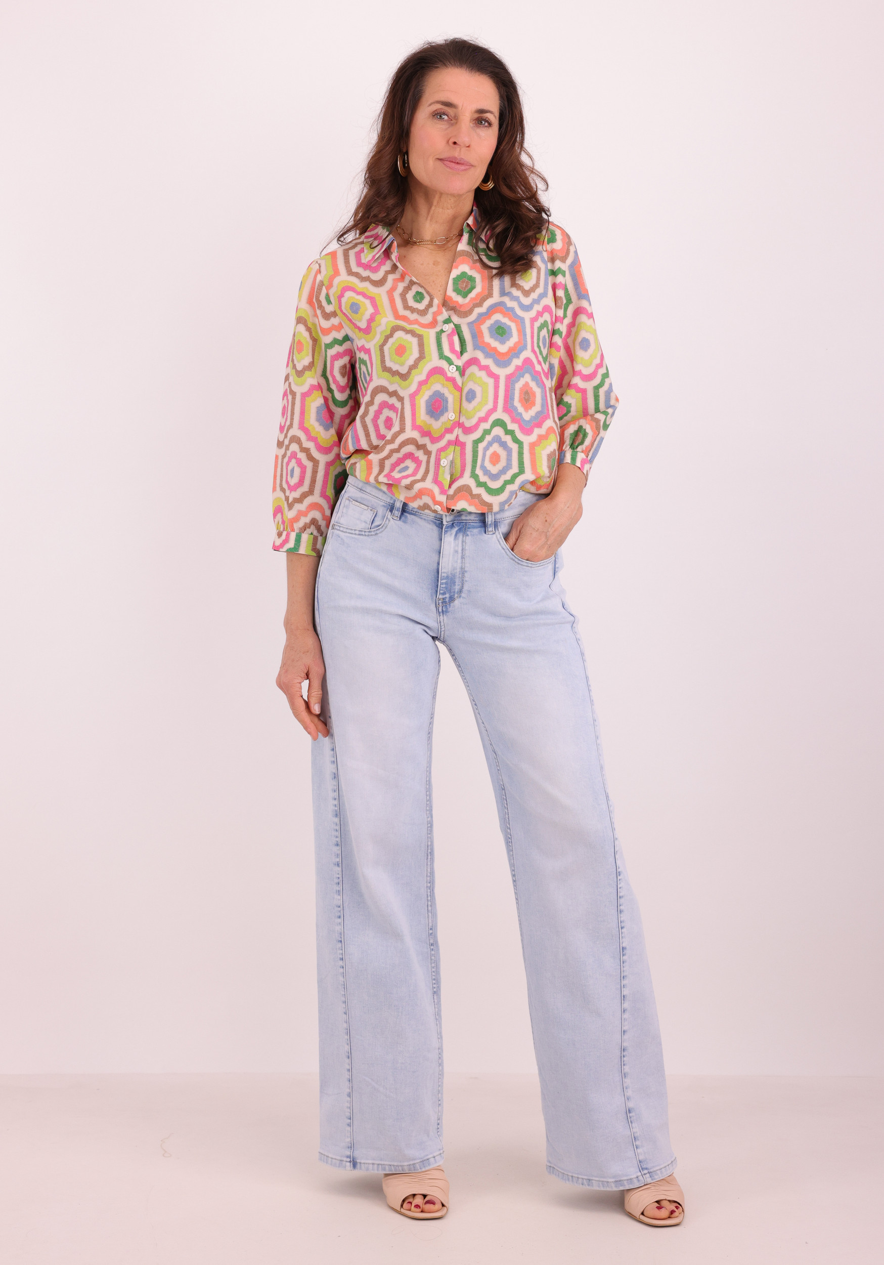 Geisha Printed blouse 63280-20 Multi