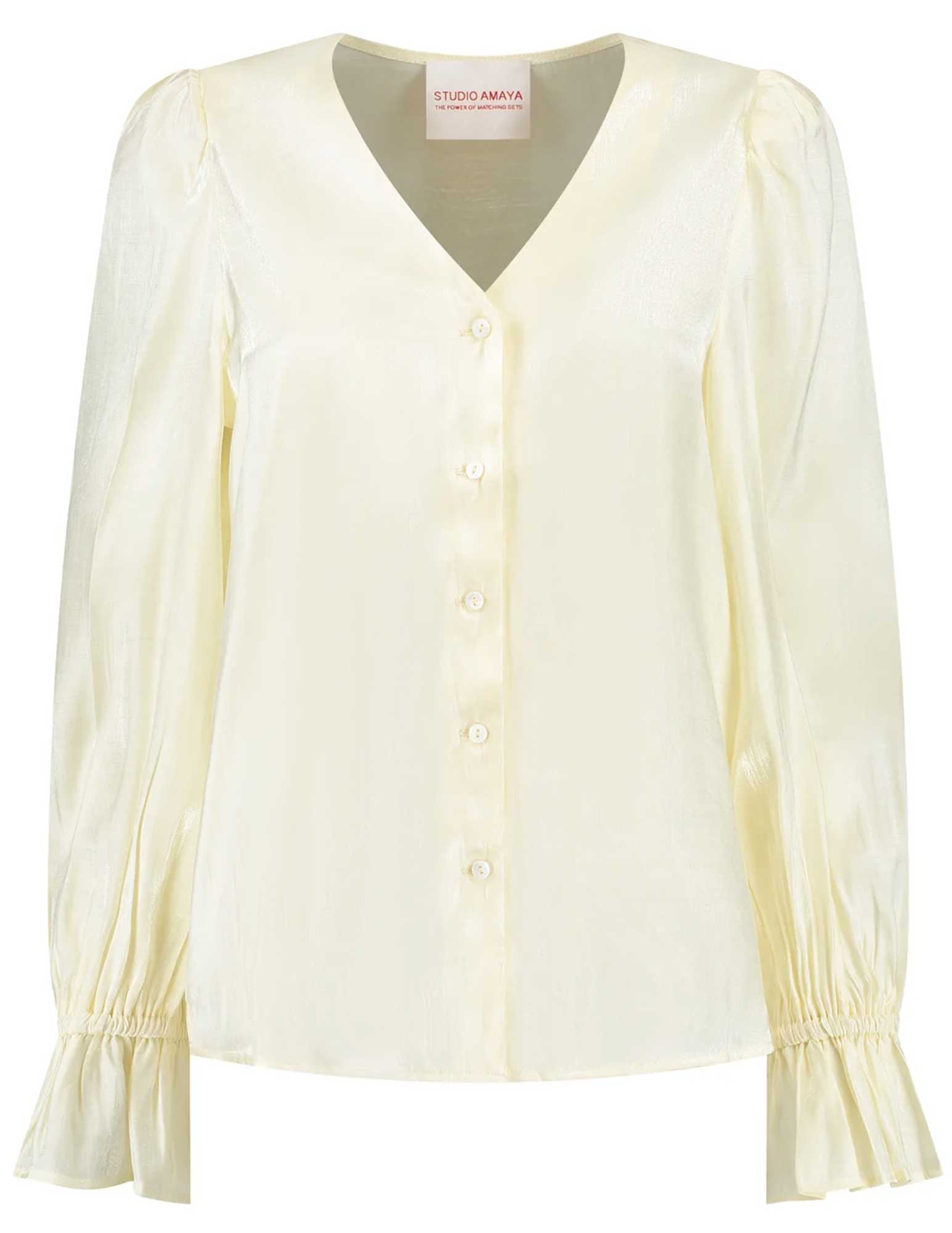 Amaya Amsterdam Blouse LEXI Beige