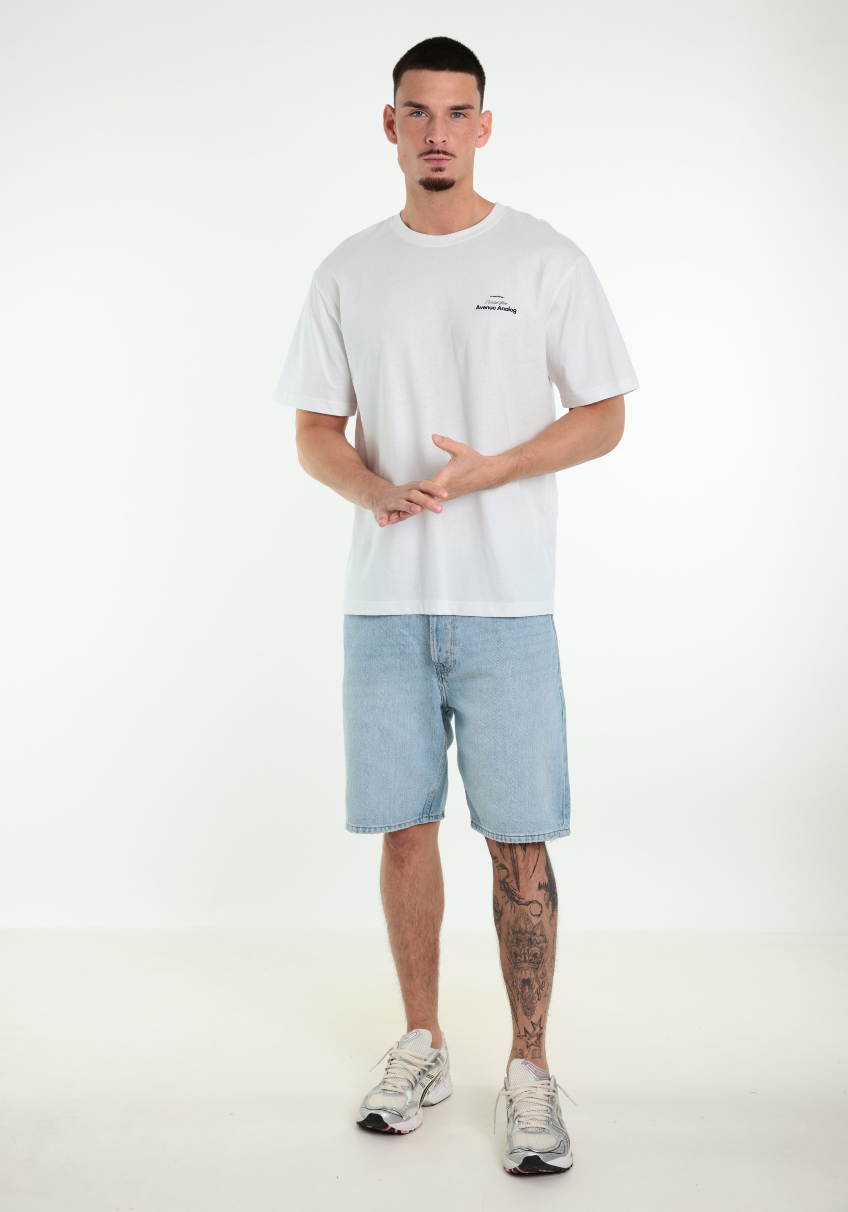 ONLY & SONS T-shirt Vibes 22039617 Wit