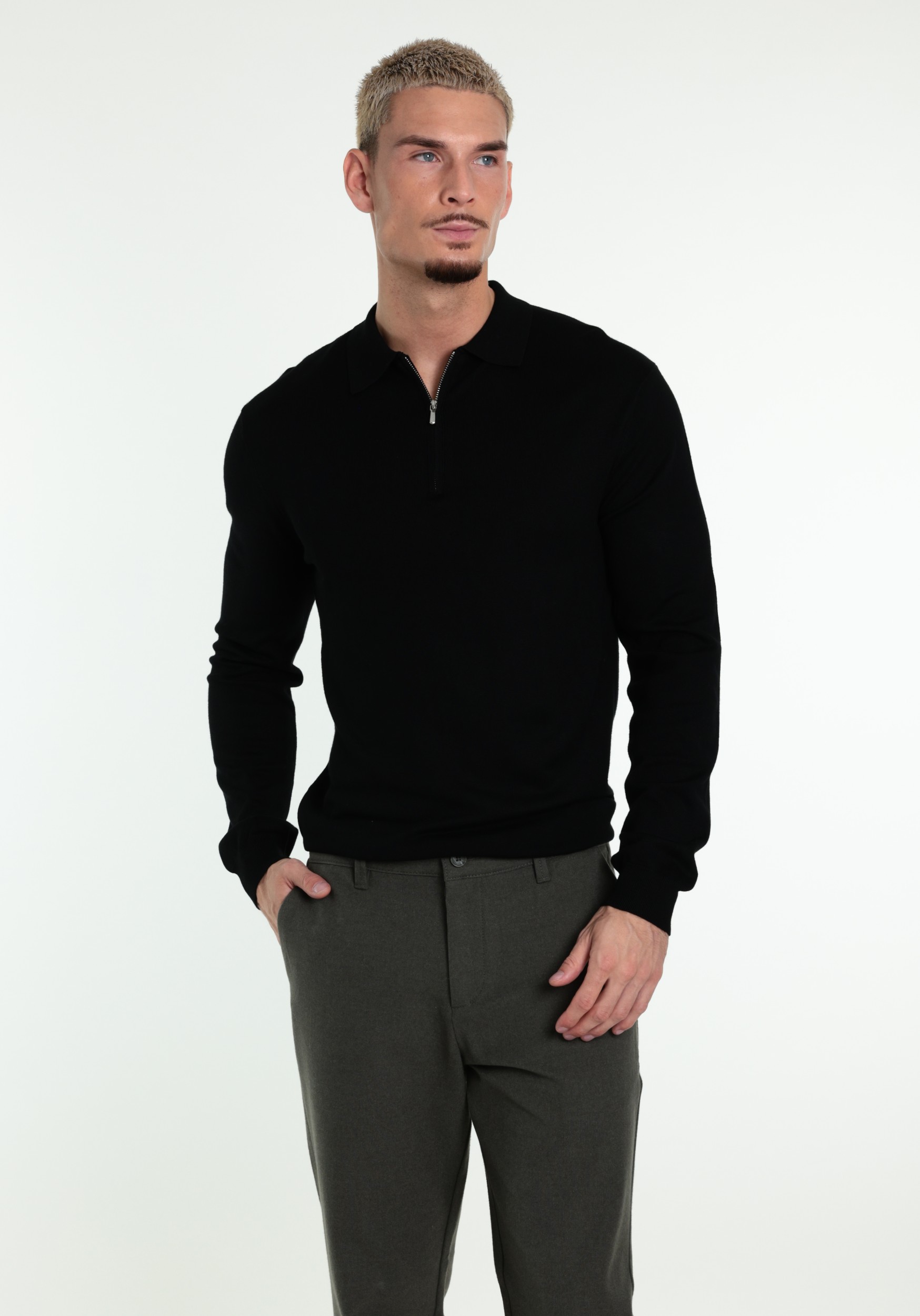 ONLY & SONS Polo Wyler 22034225 Zwart