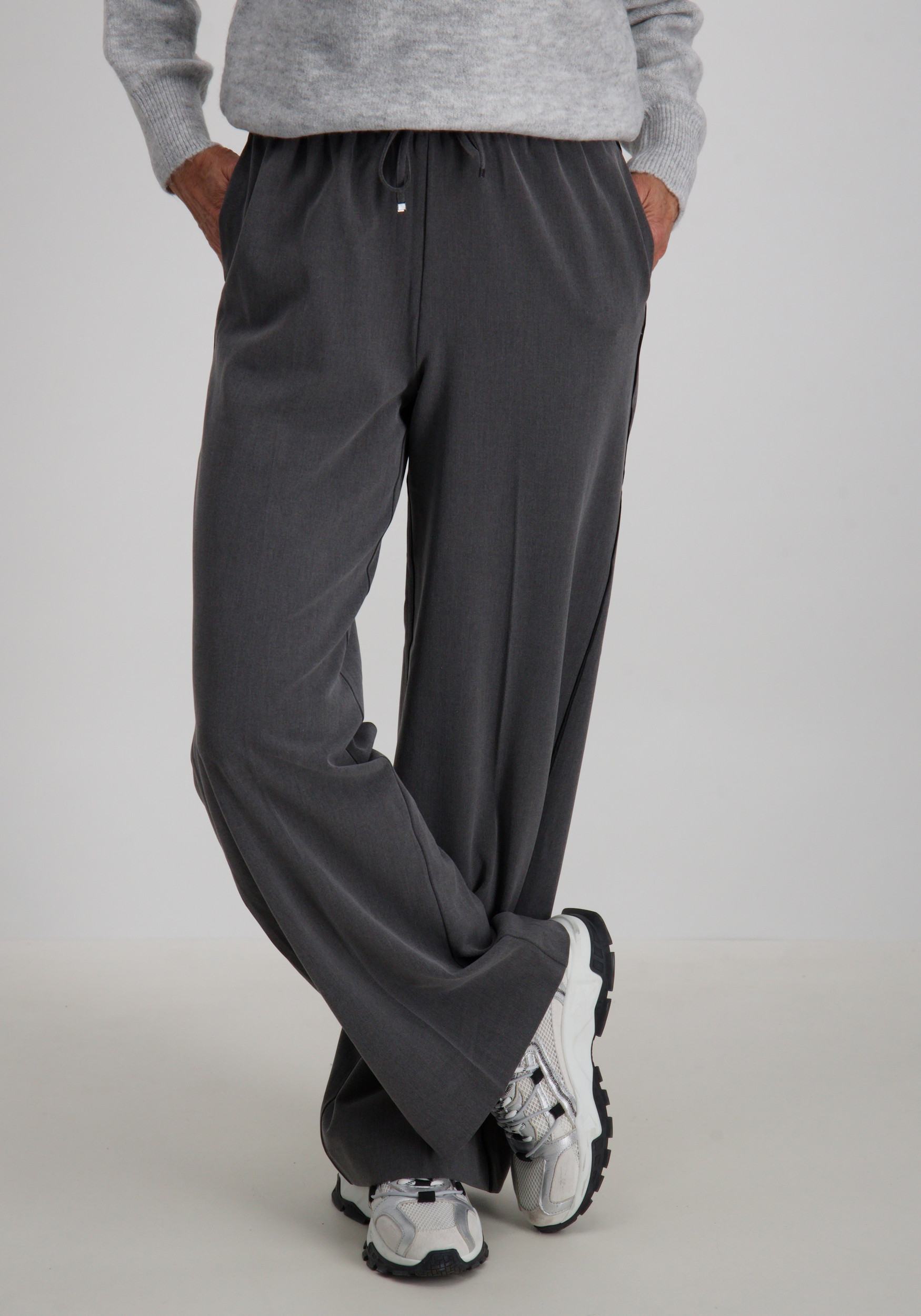 Geisha Broek 51527-10 Midden grijs