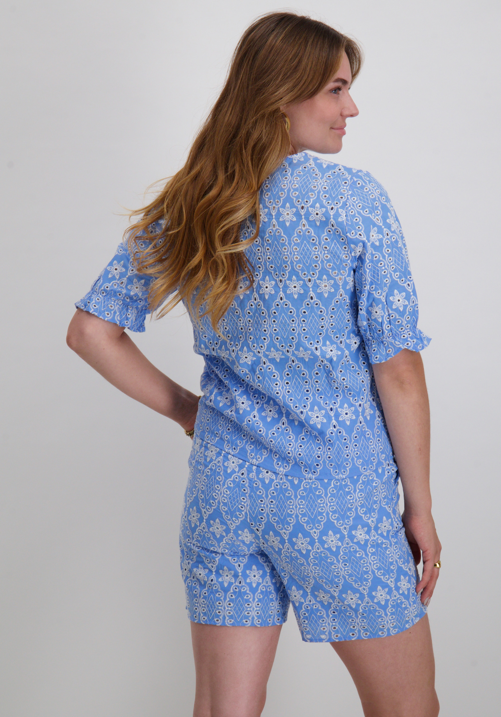 Vila Blouse Molly 14110089 Licht blauw