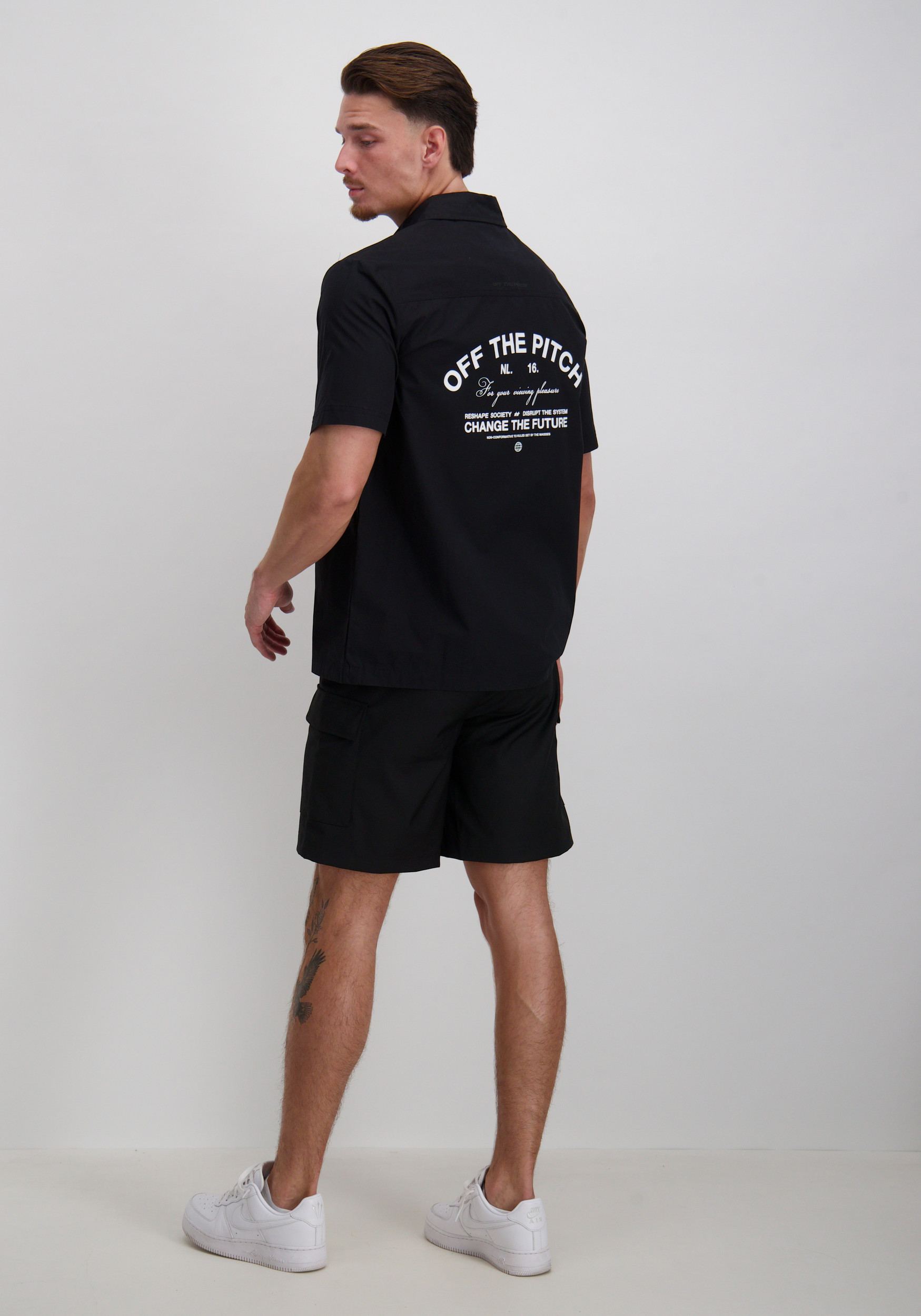 Off The Pitch Overhemd otp251010 Zwart