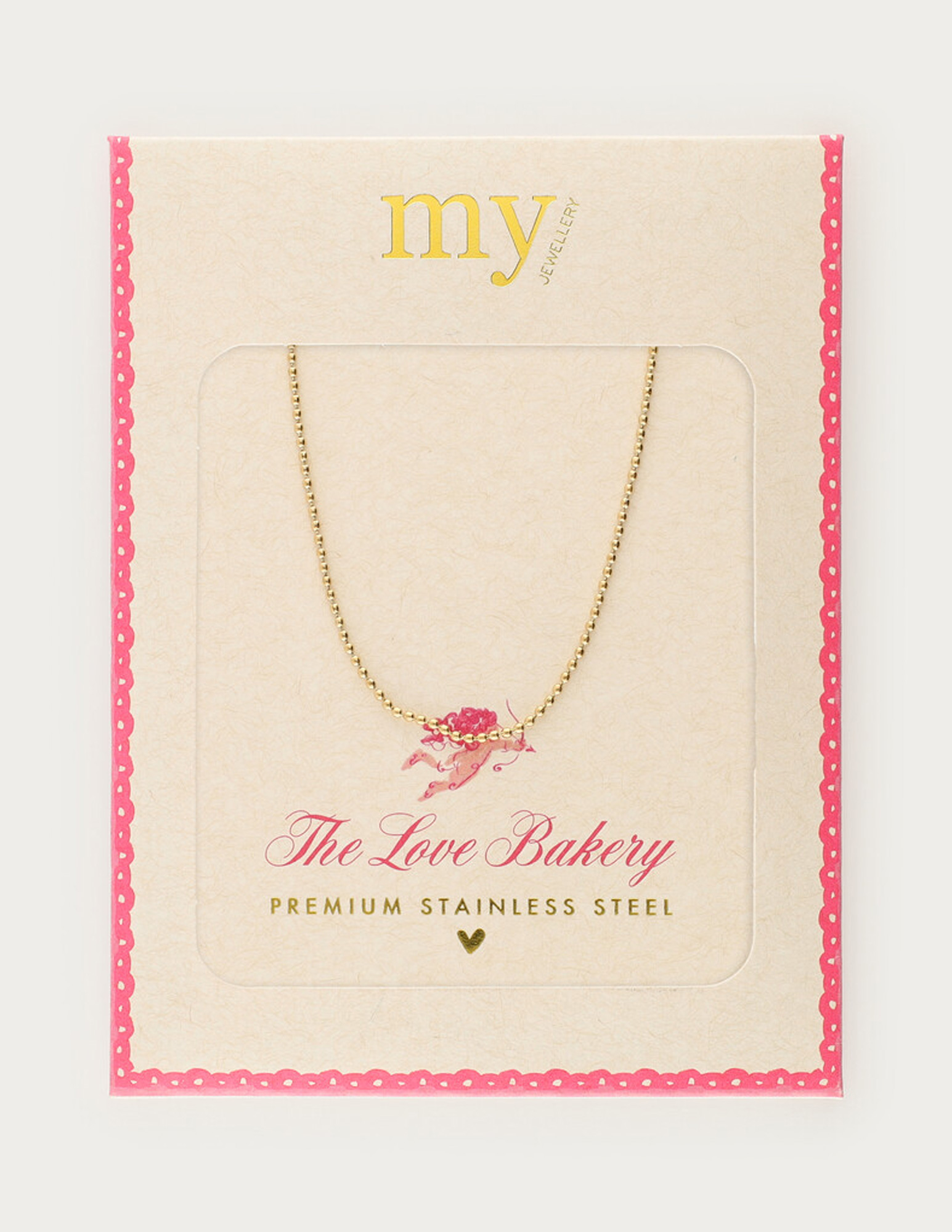 My Jewellery Love basic lange ketting MJ15331 Goud