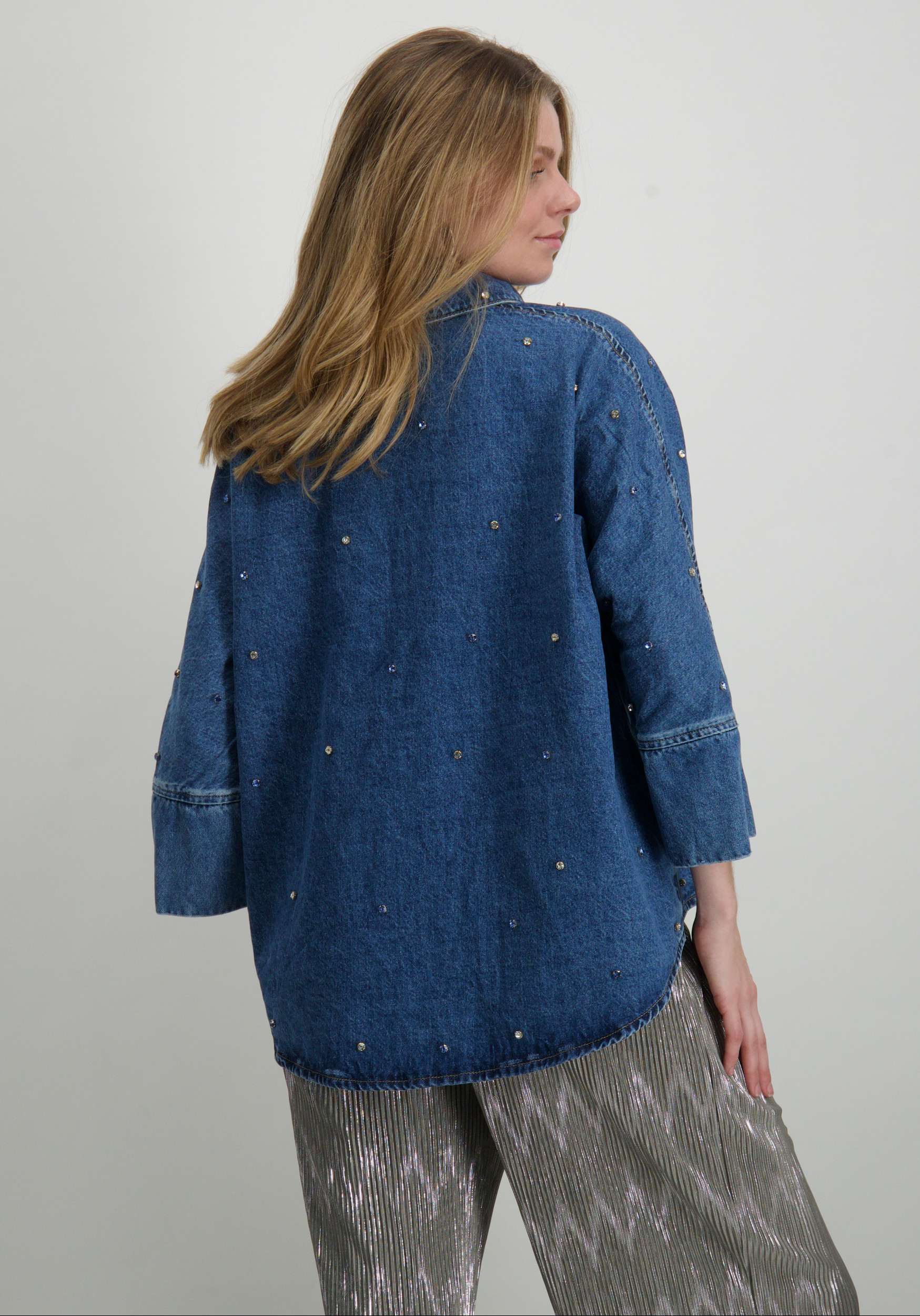 Only Denim blouse Grace 15307936 Jeans blauw