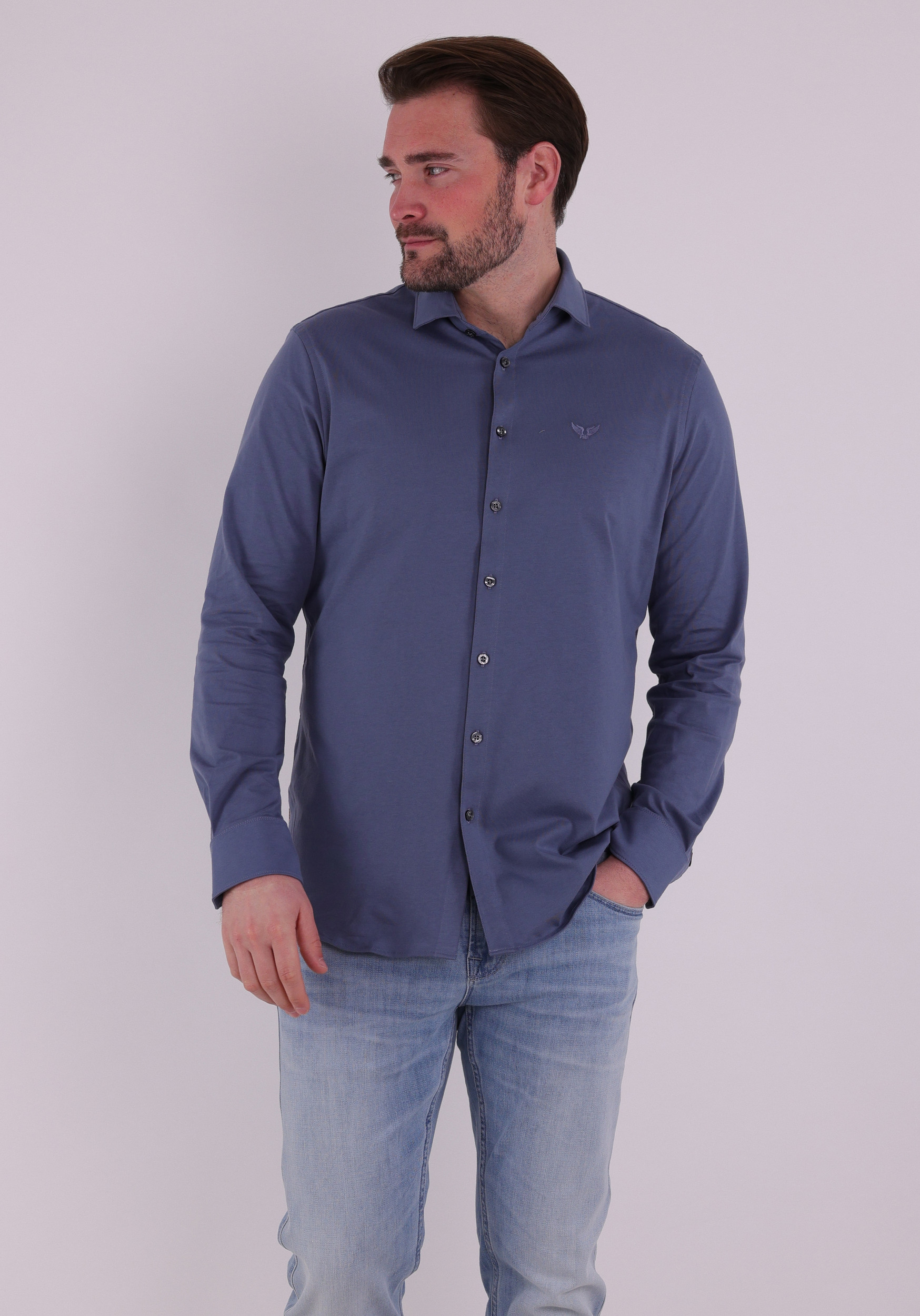 PME Legend Overhemd PSI2511234 Raf blauw