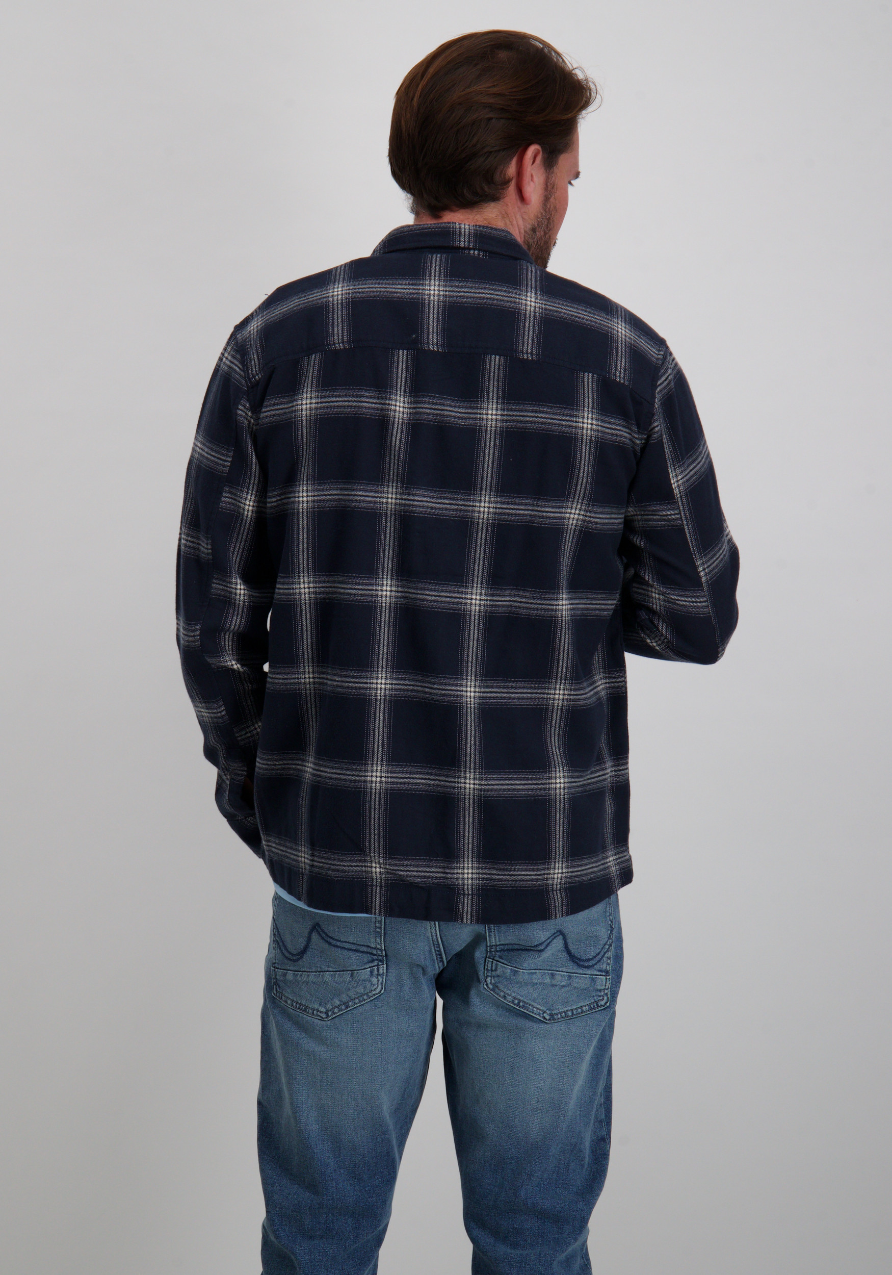 ONLY & SONS Overshirt Aiden 22035467 Donker Blauw