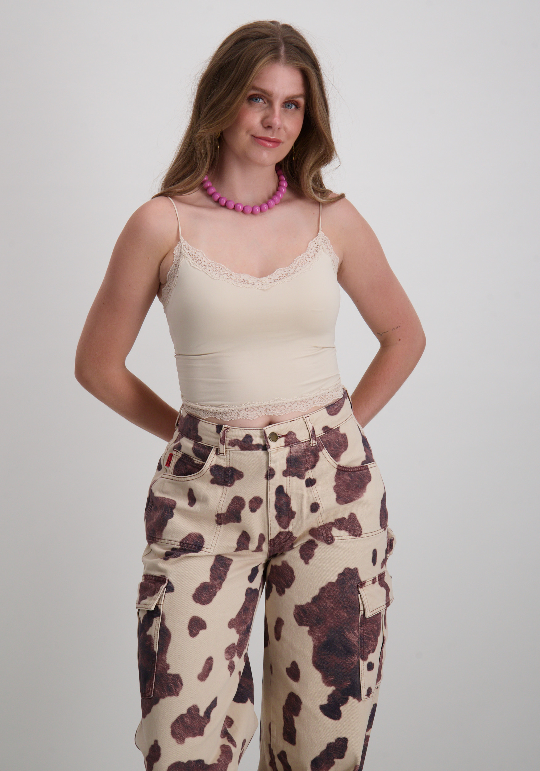 Only Cropped top Vicky  15190175 Nude