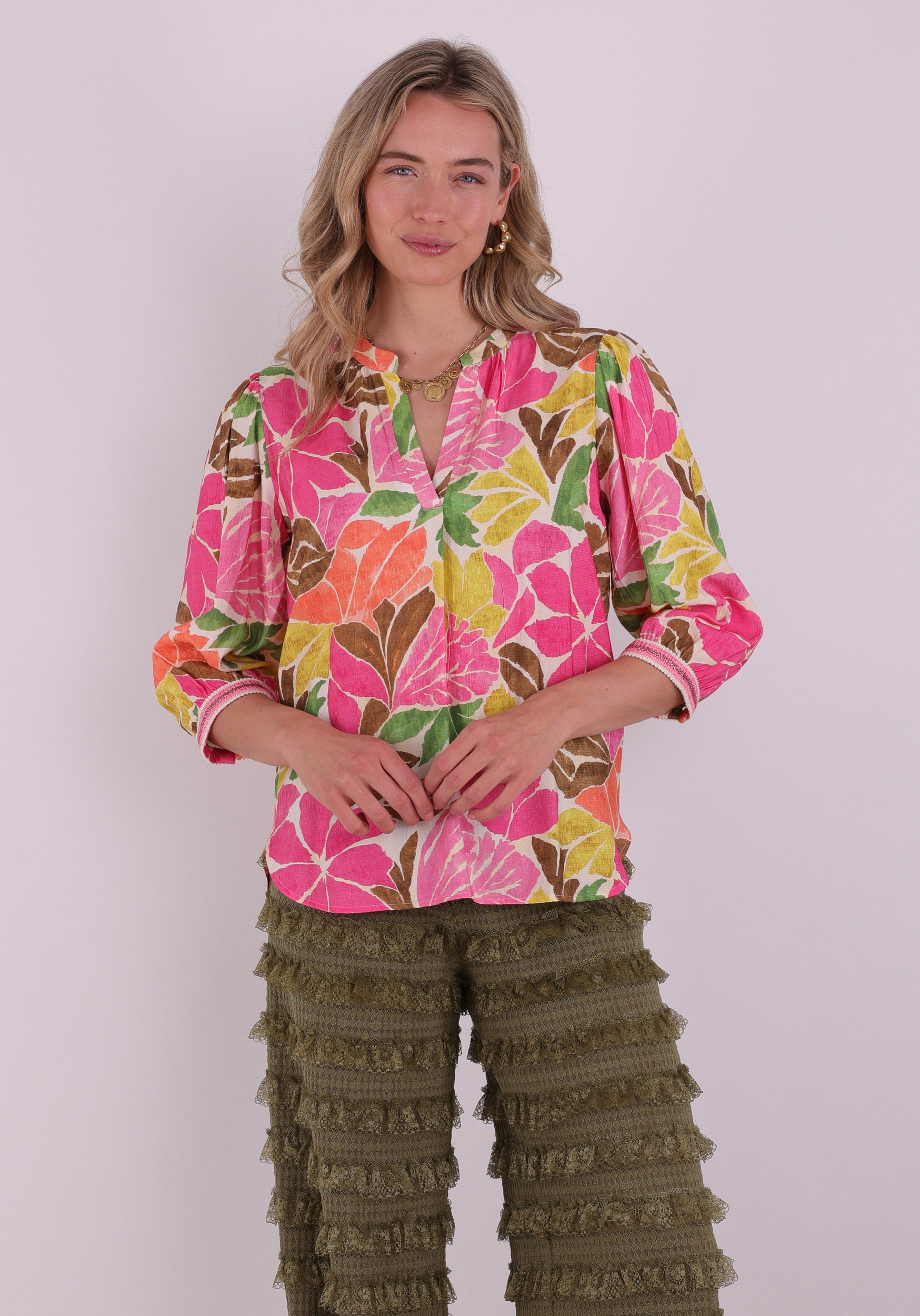 Geisha Blouse 63283-20 Ecru