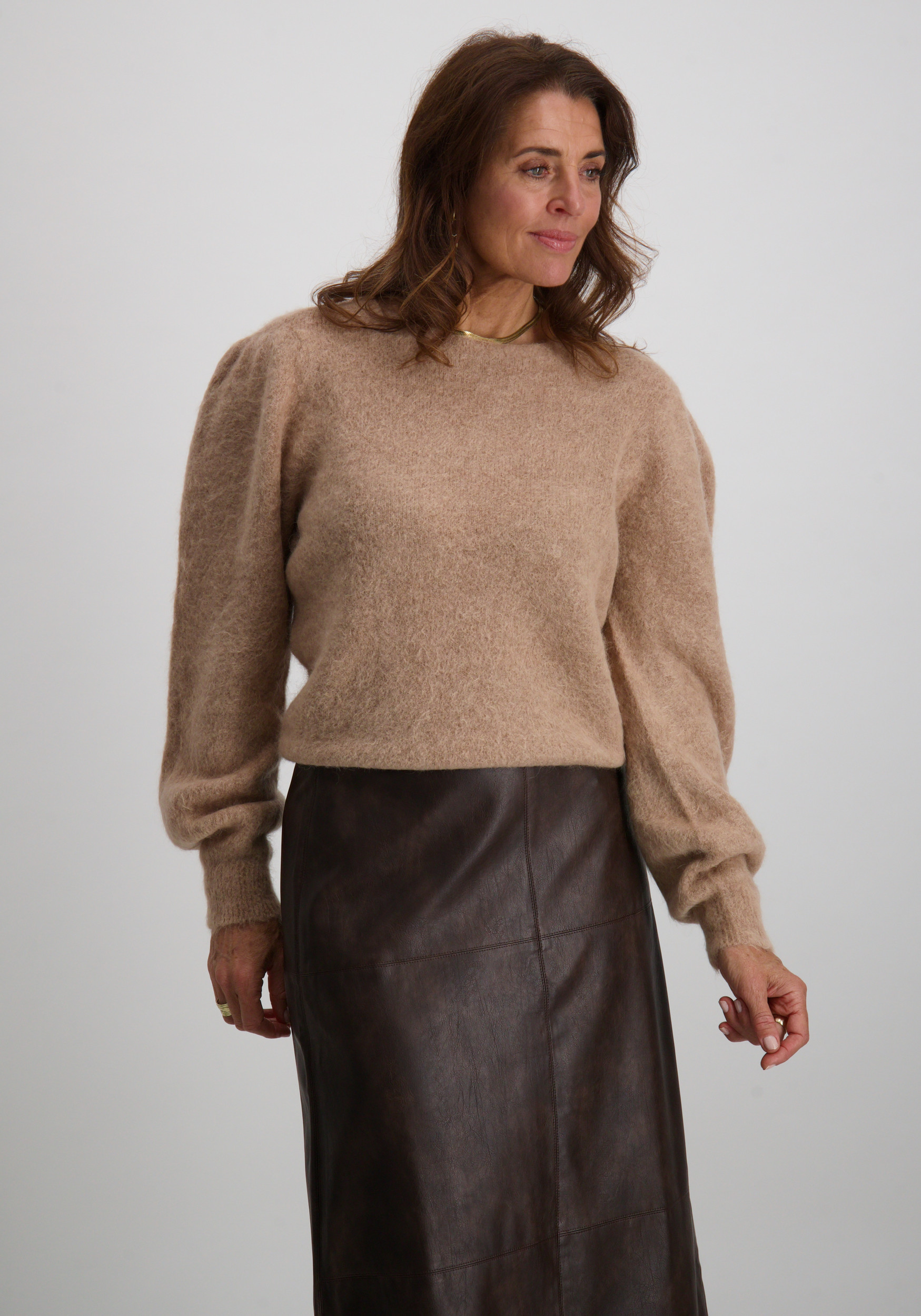 Aaiko BV Trui Denize DENIZE WP 389 Licht bruin