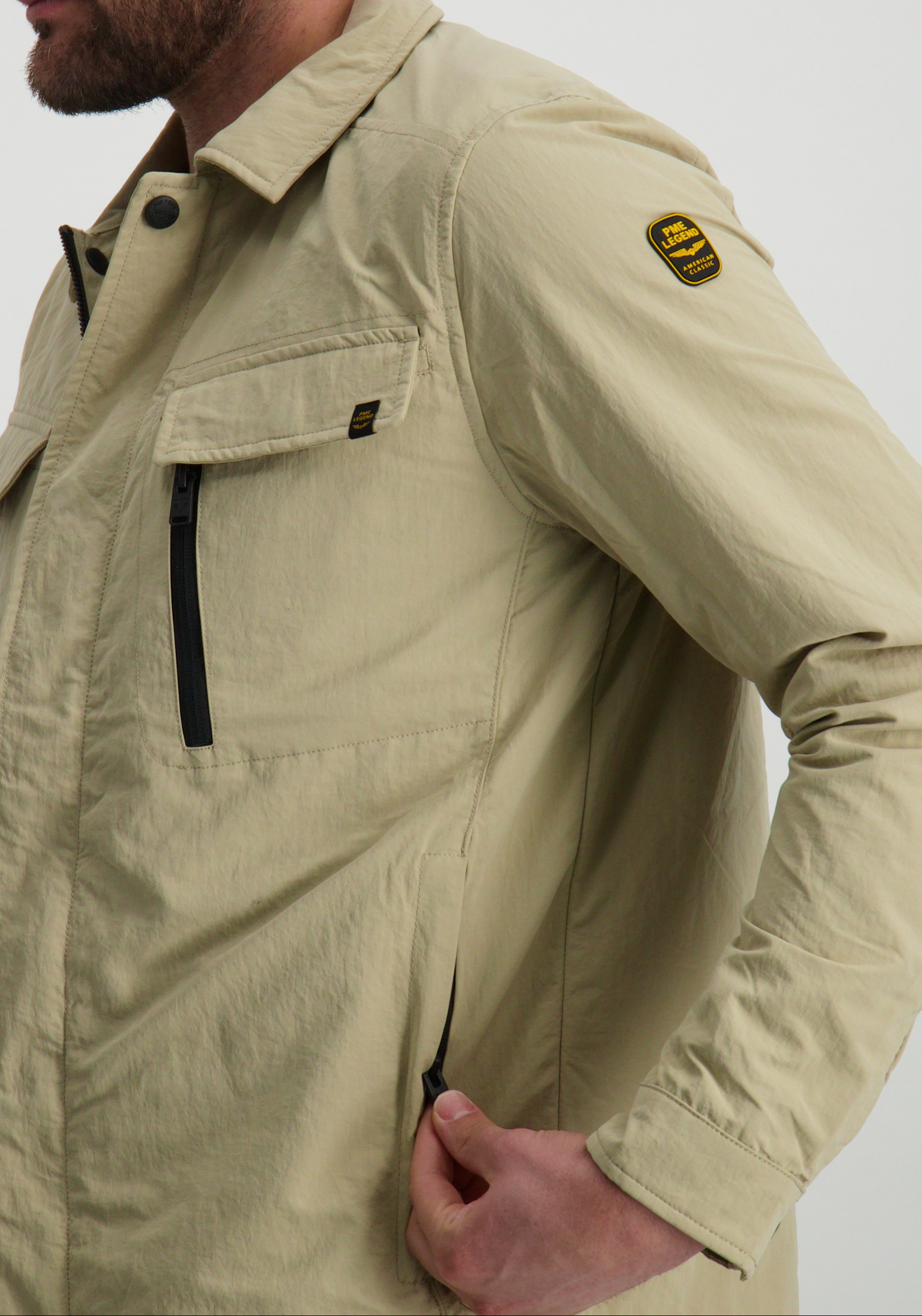 PME Legend Jas Aerovann PJA2502111 Beige