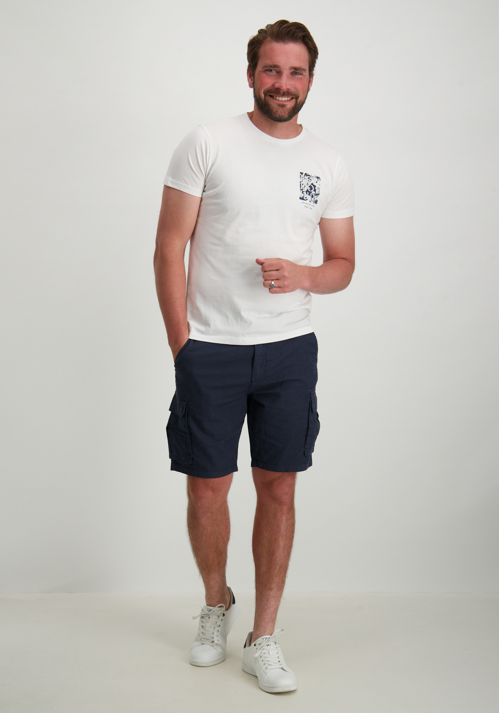 Petrol Classic t-shirt M-1050-TSR115 Wit