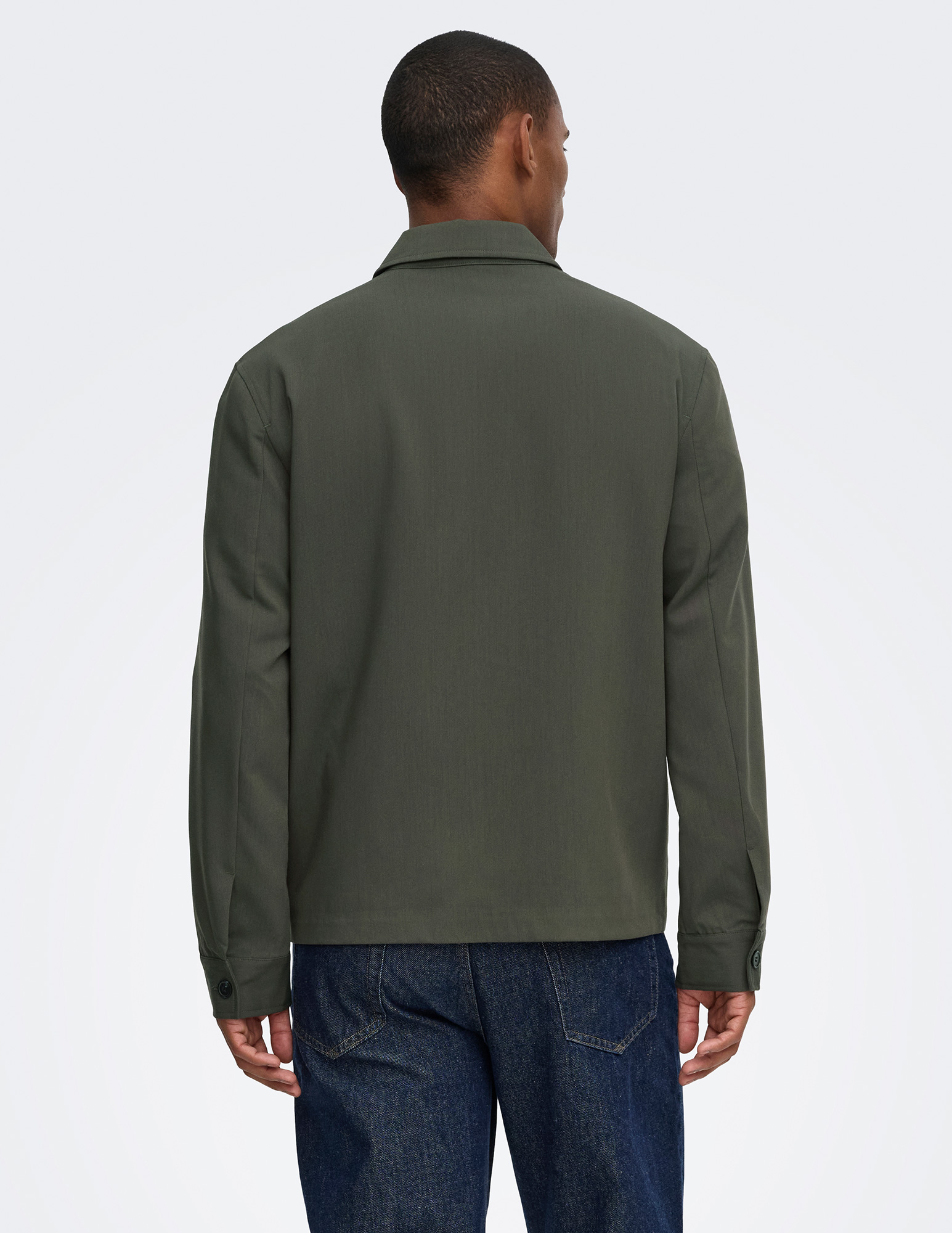 ONLY & SONS Overshirt Will 22038673 Leger Groen