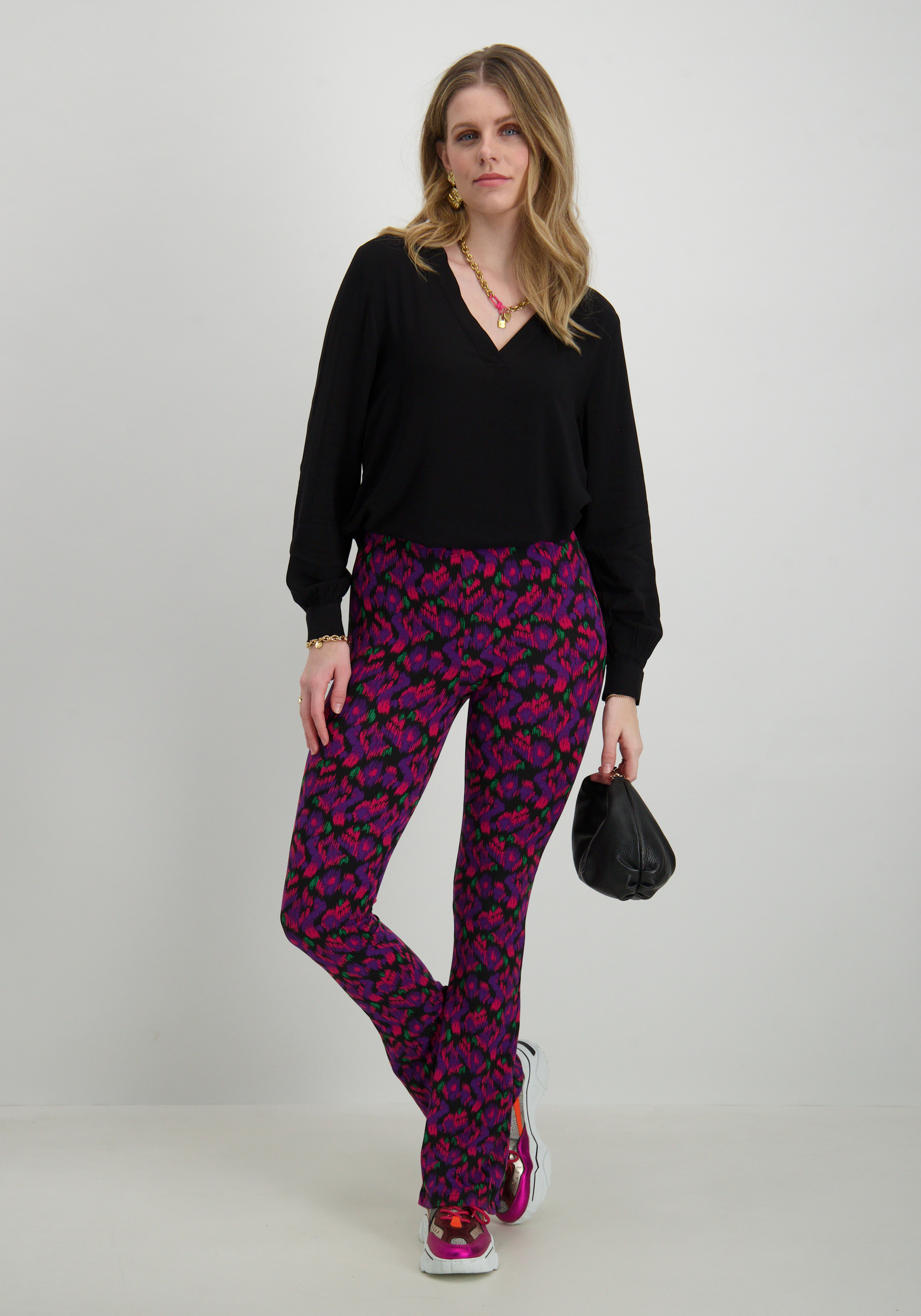 Jacqueline de jonge Blouse Laurel 15338849 Zwart