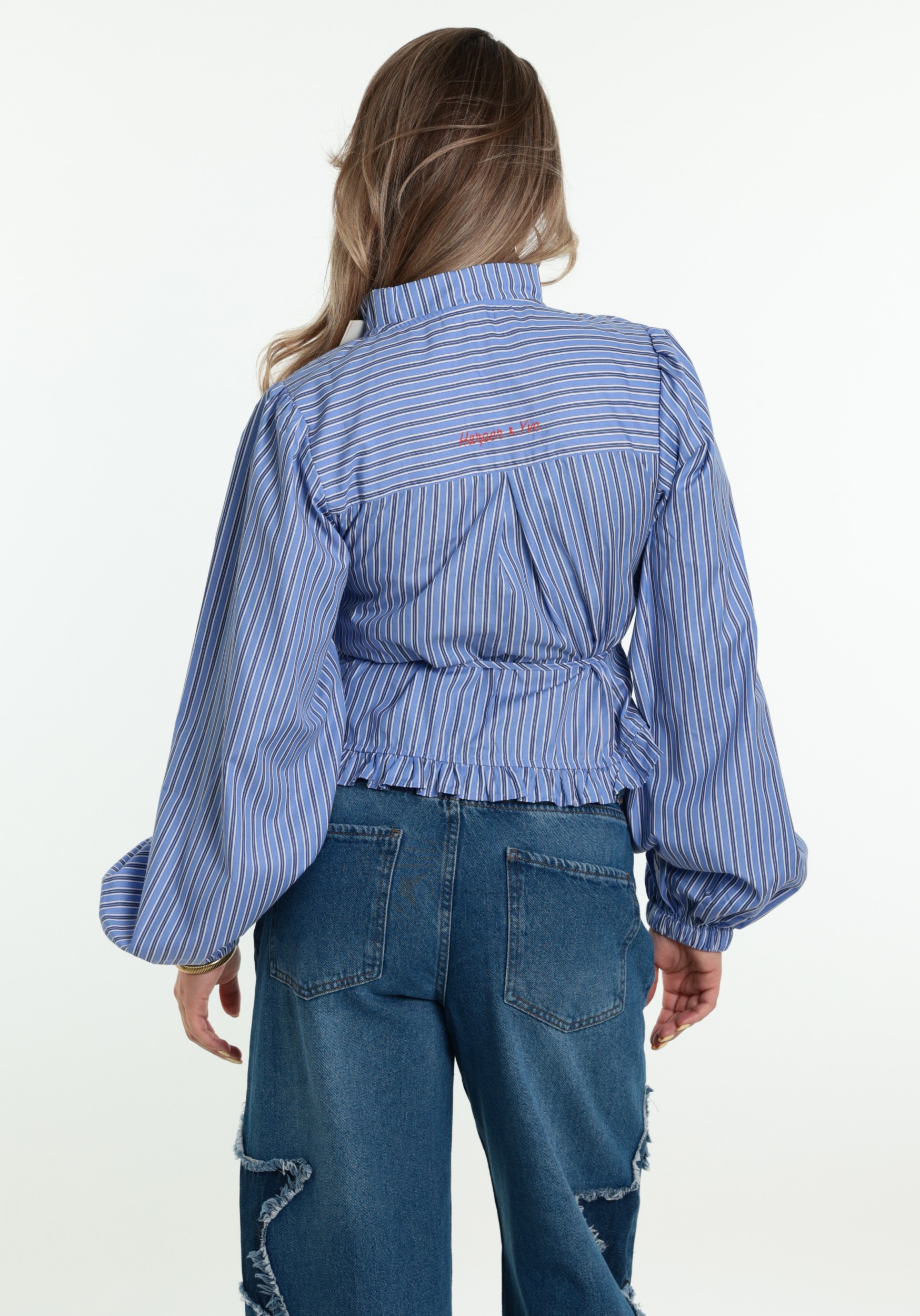 Harper & Yve Blouse Debby AW6C603 Blauw
