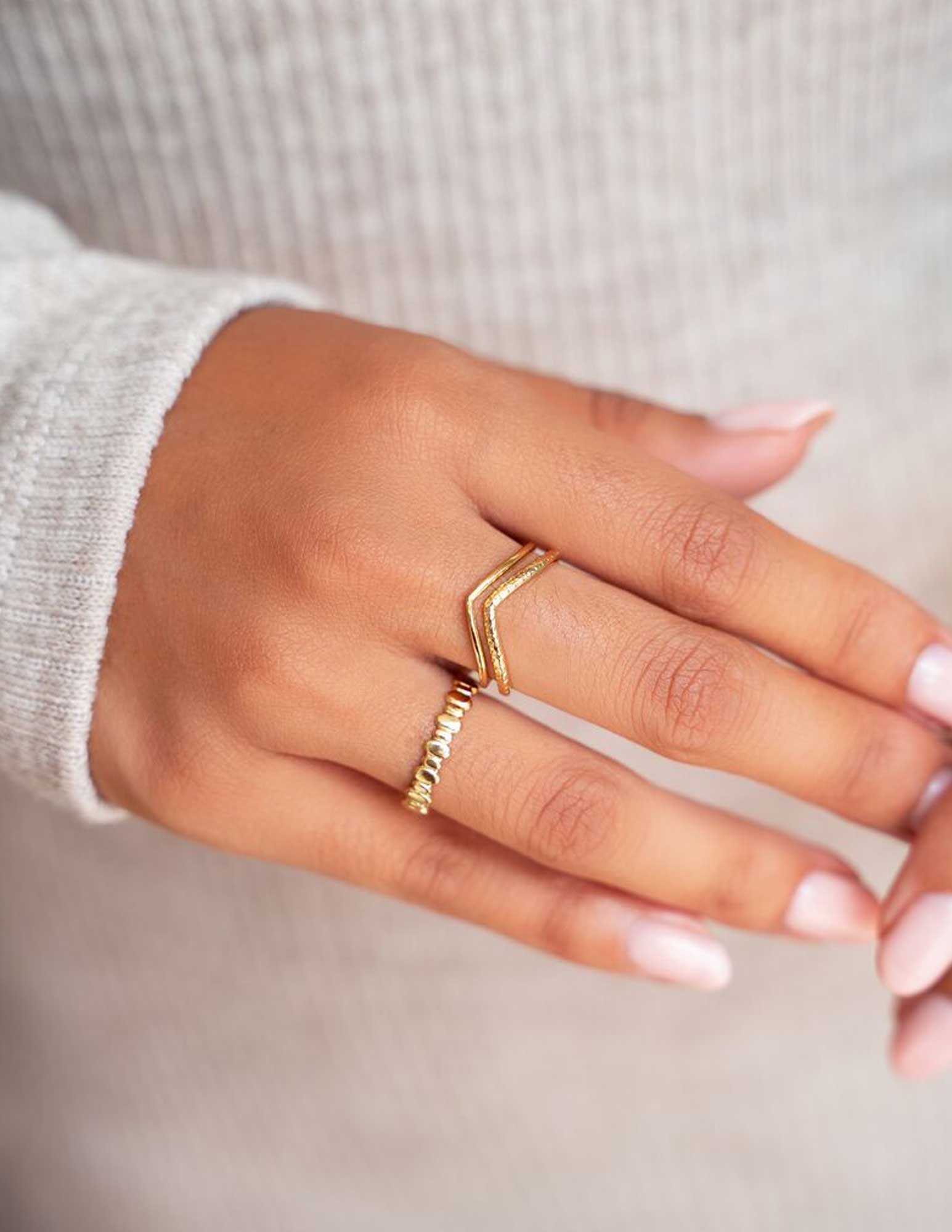 My Jewellery Ring irregular MJ09061 Goud