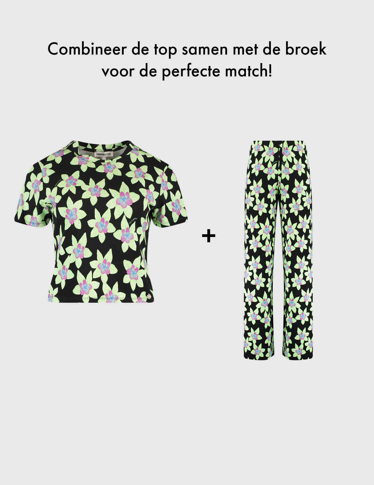 Harper & Yve Top Jane SS25T503 Groen