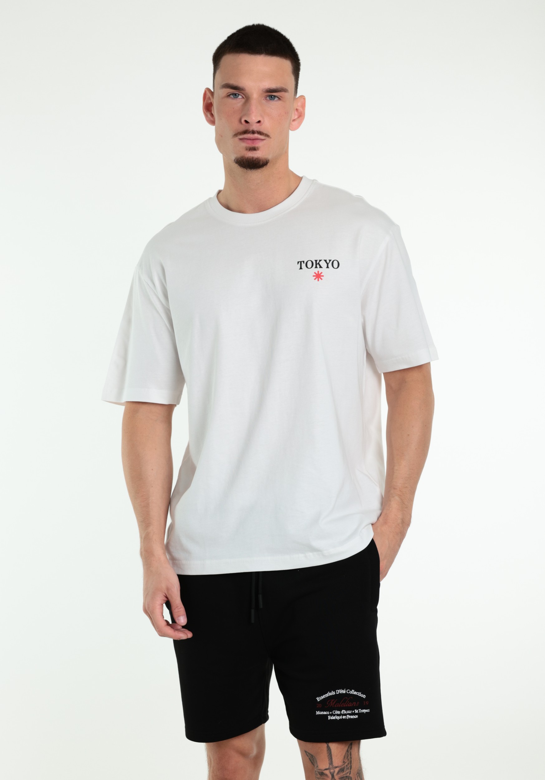 ONLY & SONS T-shirt Fred 22038318 Wit