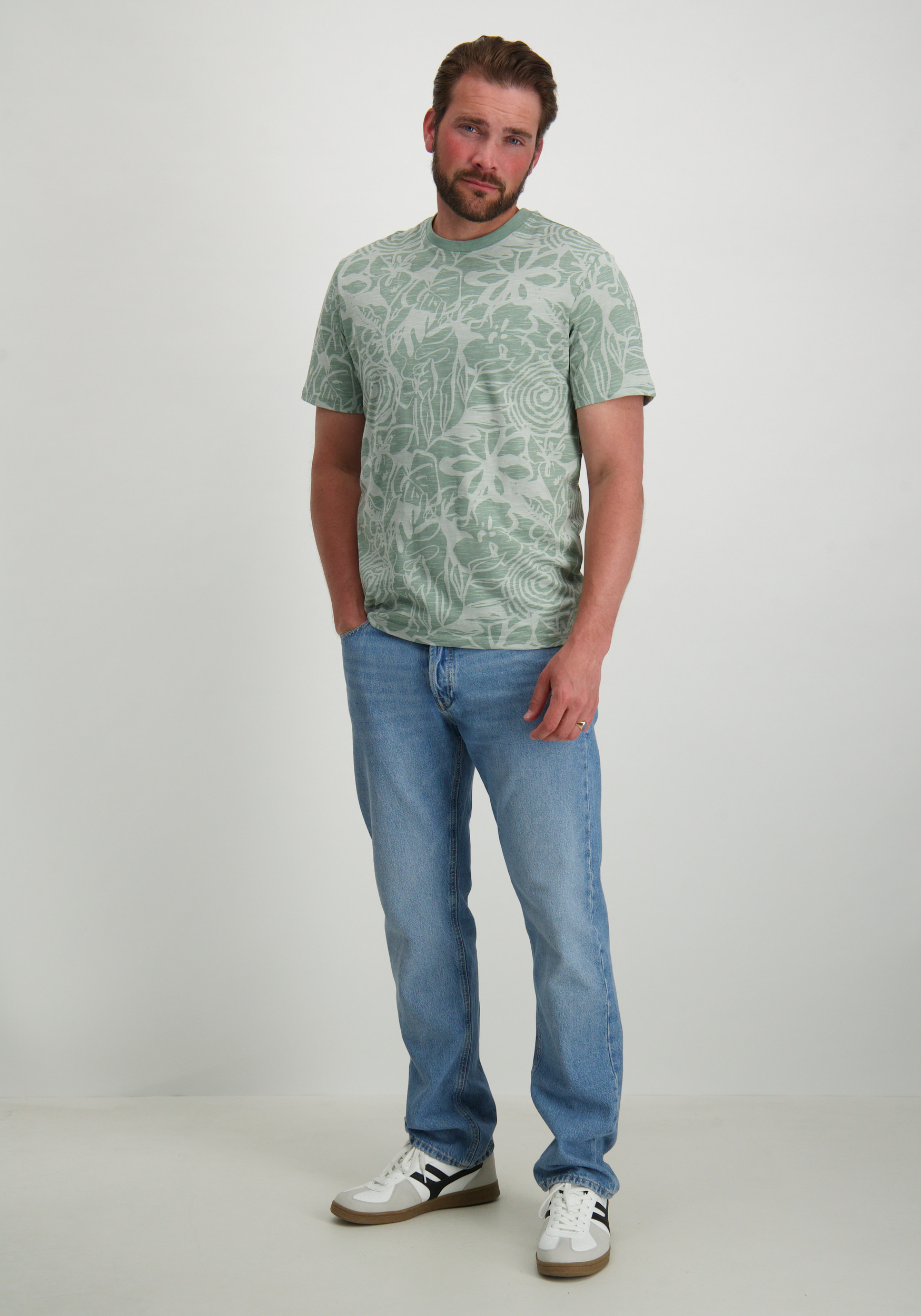 ONLY & SONS T-shirt Perry 22035263 Licht groen