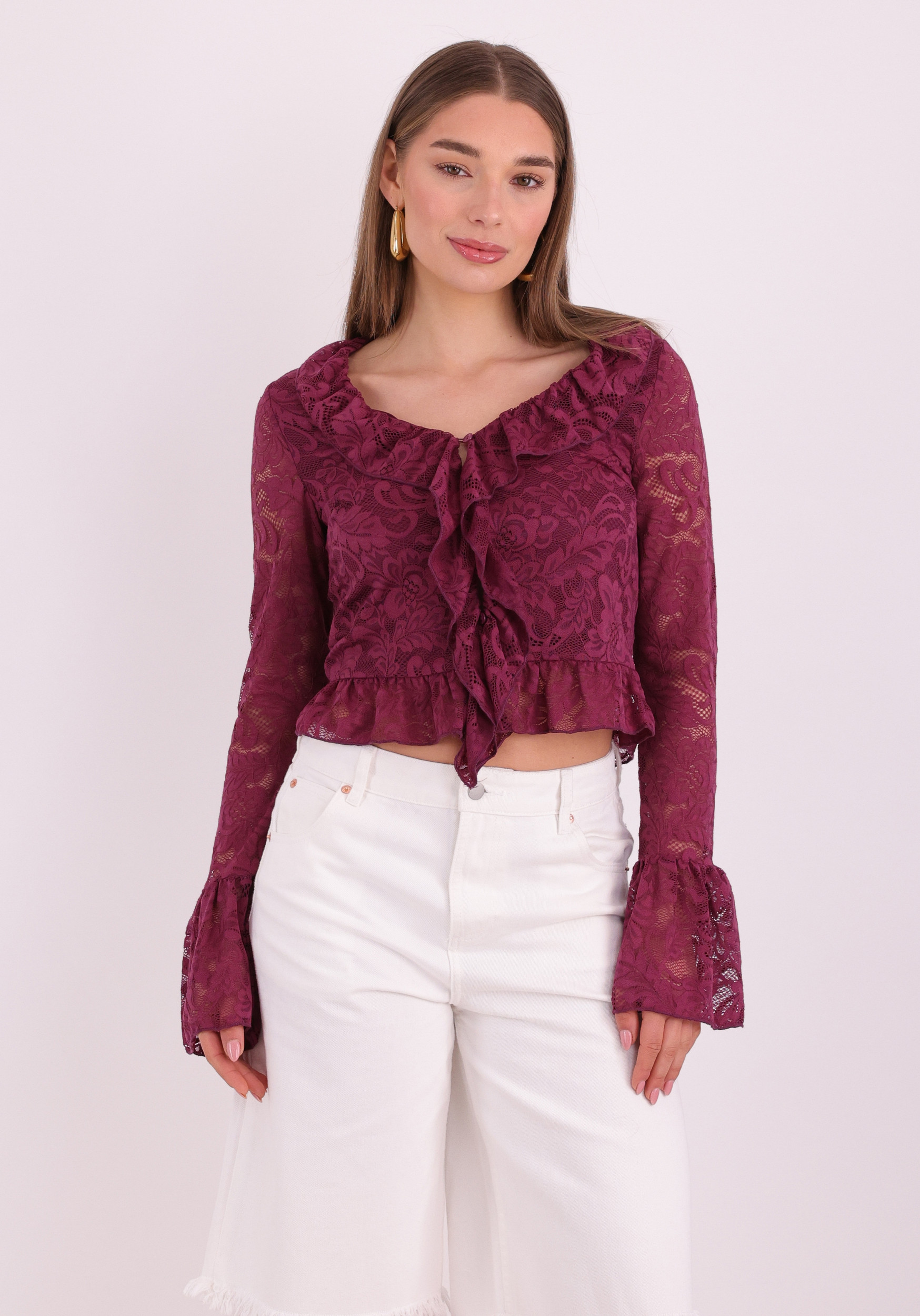 Harper & Yve Blouse Jaden HS6P606 Paars