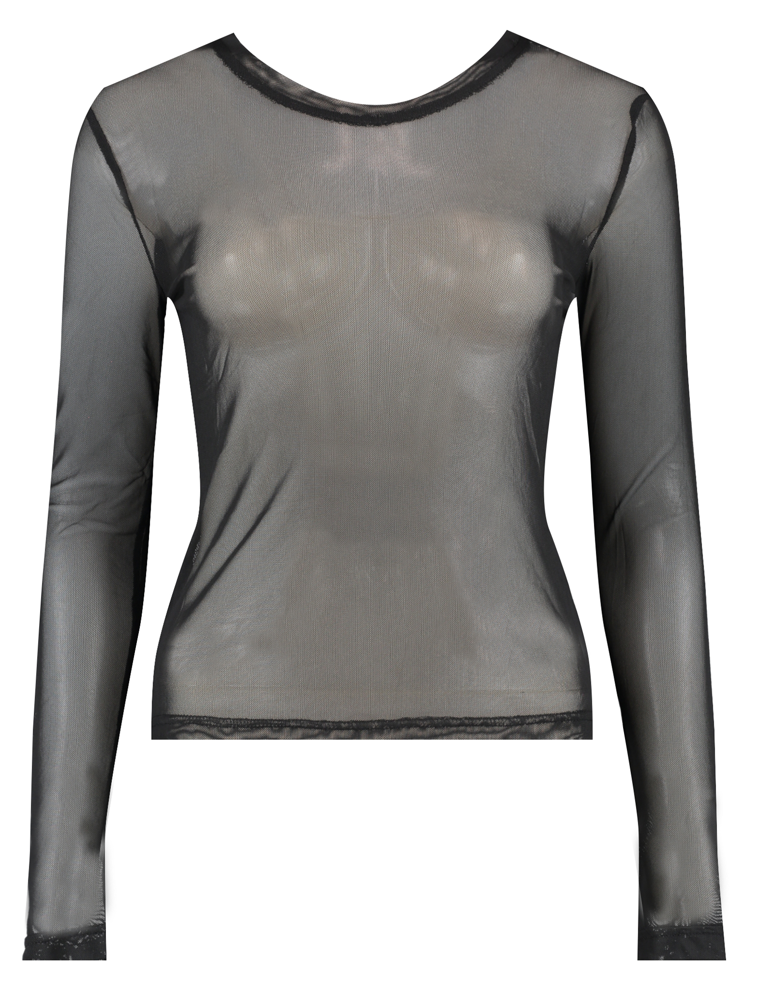 VERO MODA Mesh top Lova 10340014 Zwart