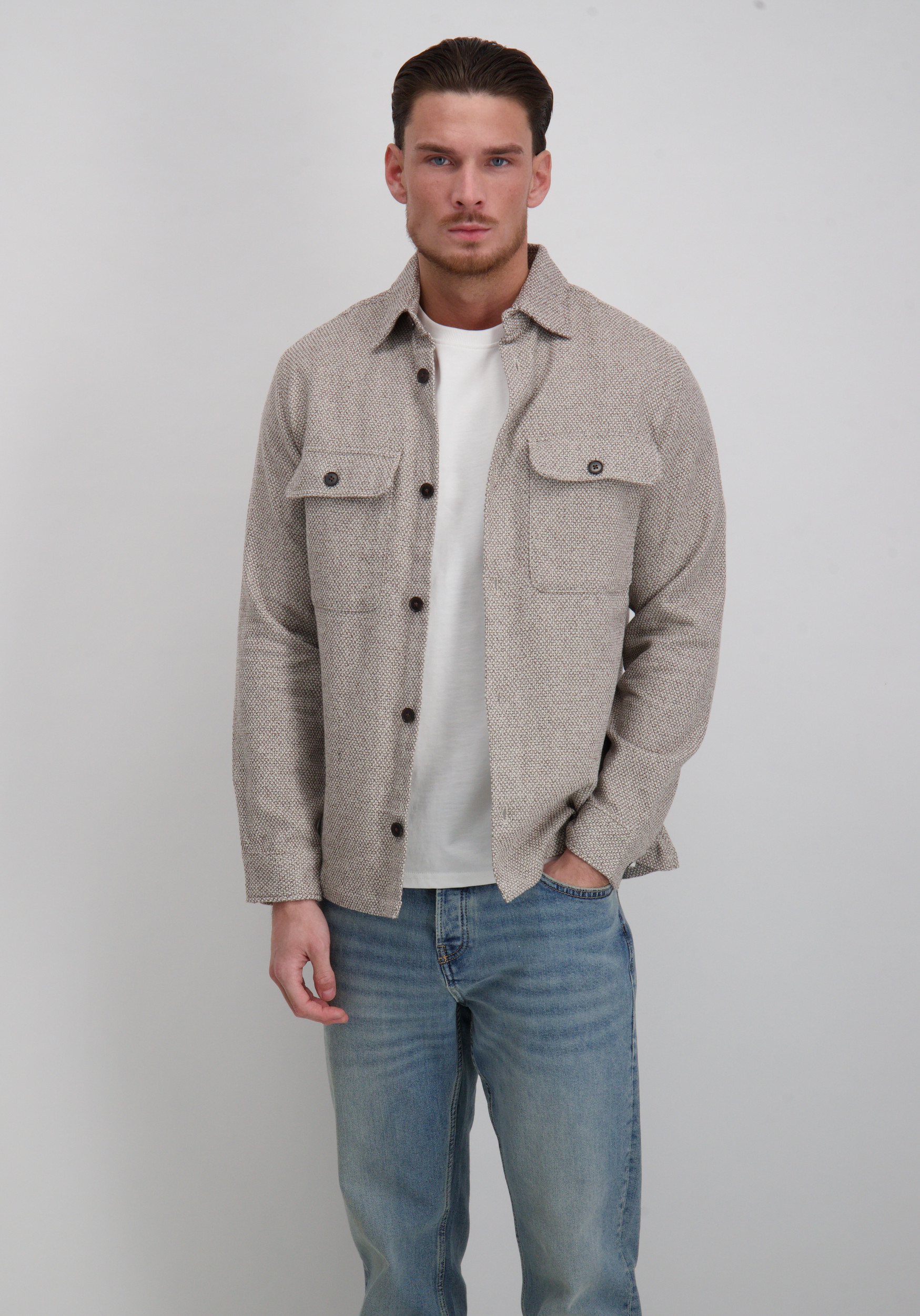 Jack & jones Overshirt 12286840 Groen