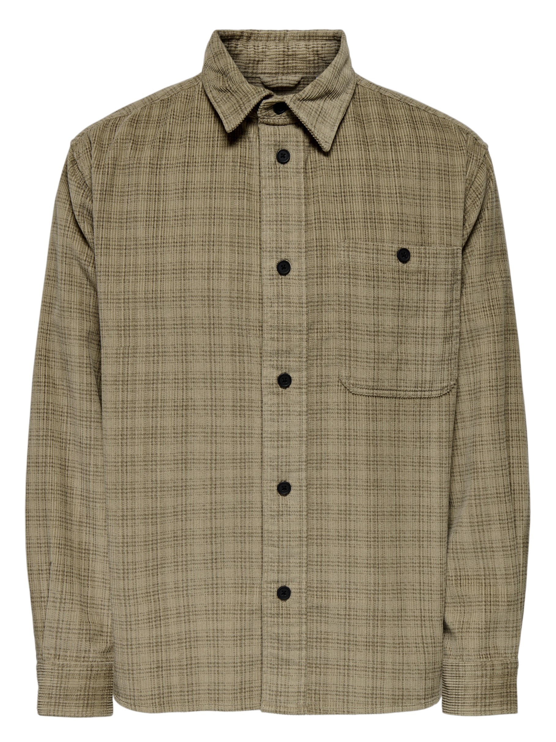 ONLY & SONS Overhemd Waleed 22034467 Beige