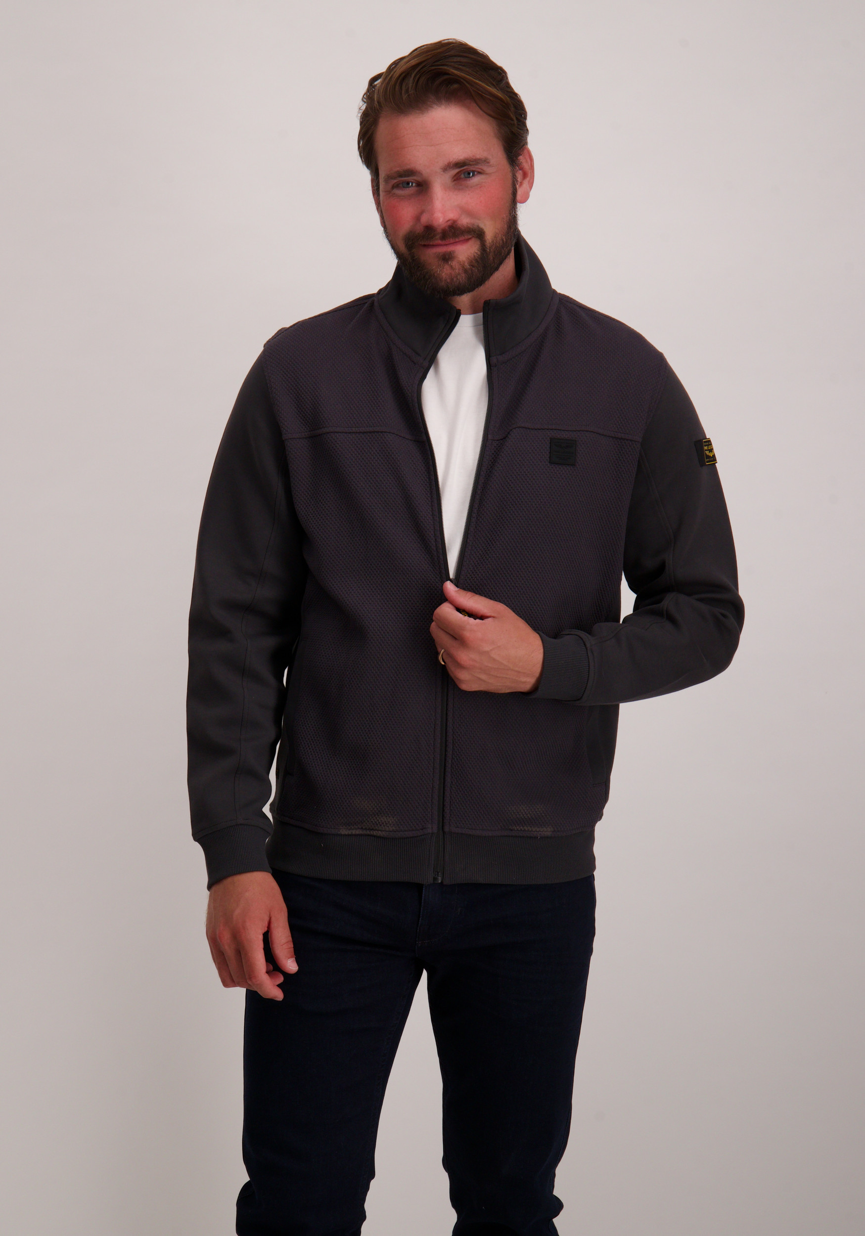 PME Legend Vest PSW2506424 Antraciet