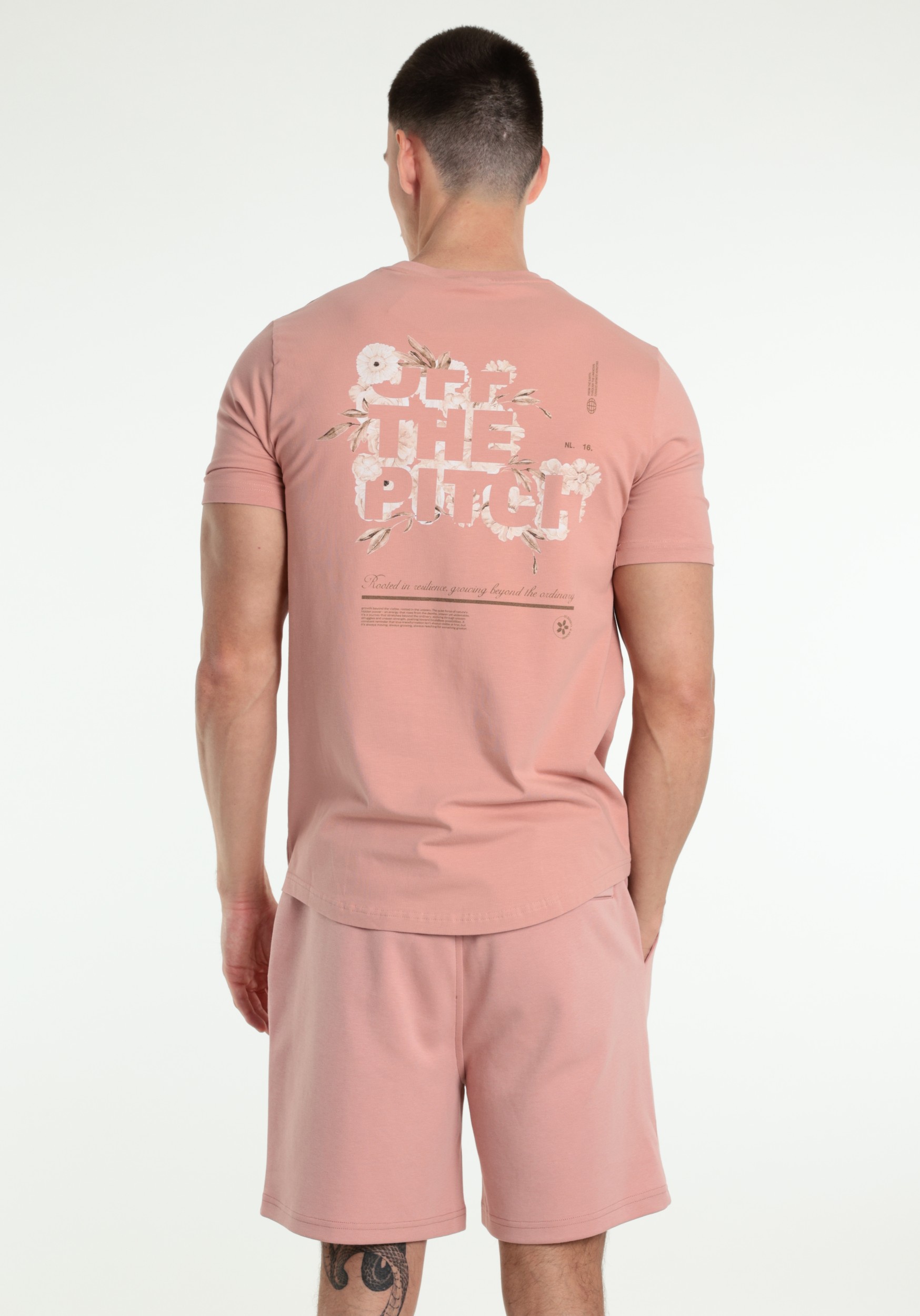 Off The Pitch T-shirt Blossom OTP261024 Rose
