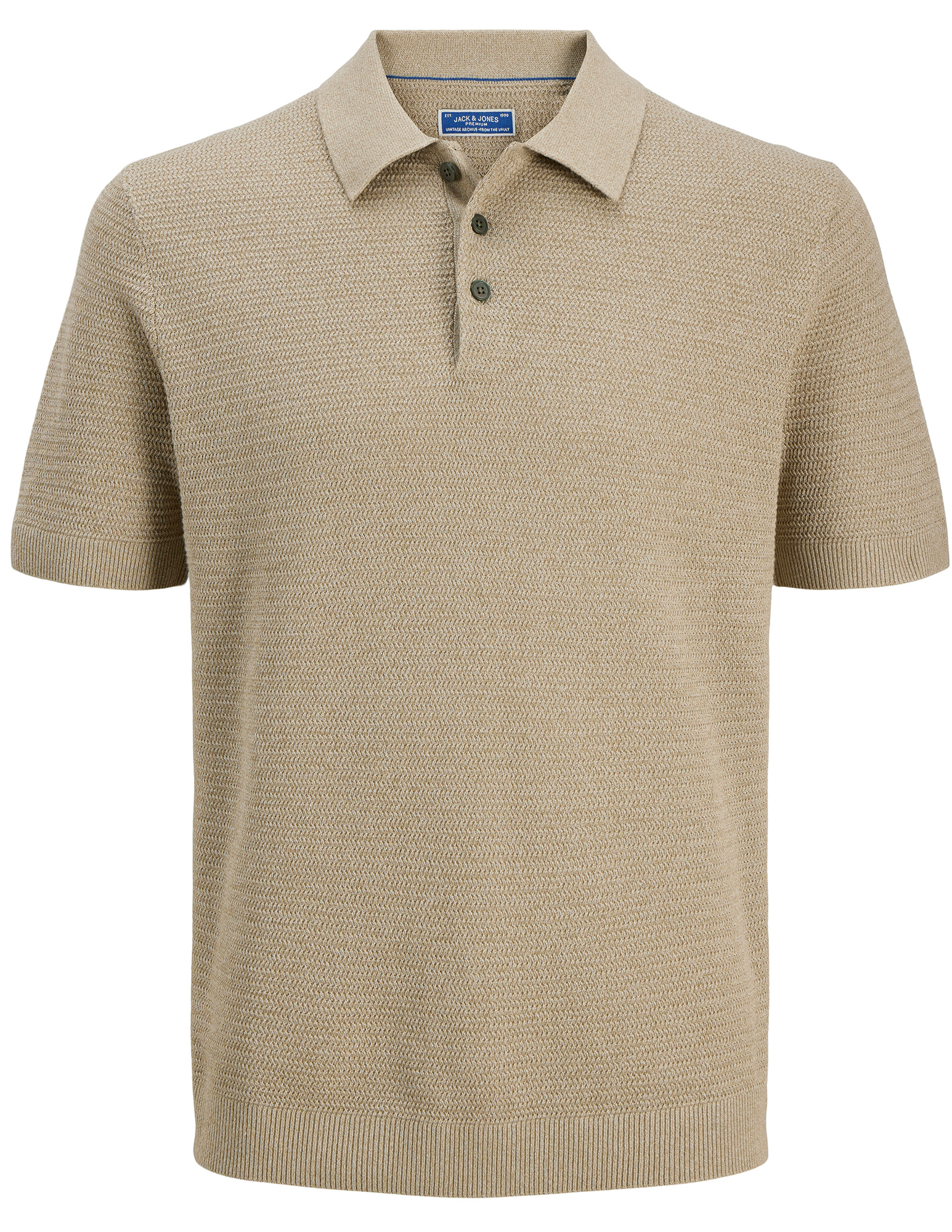 JACK & JONES Polo Riley 12292034 Zand