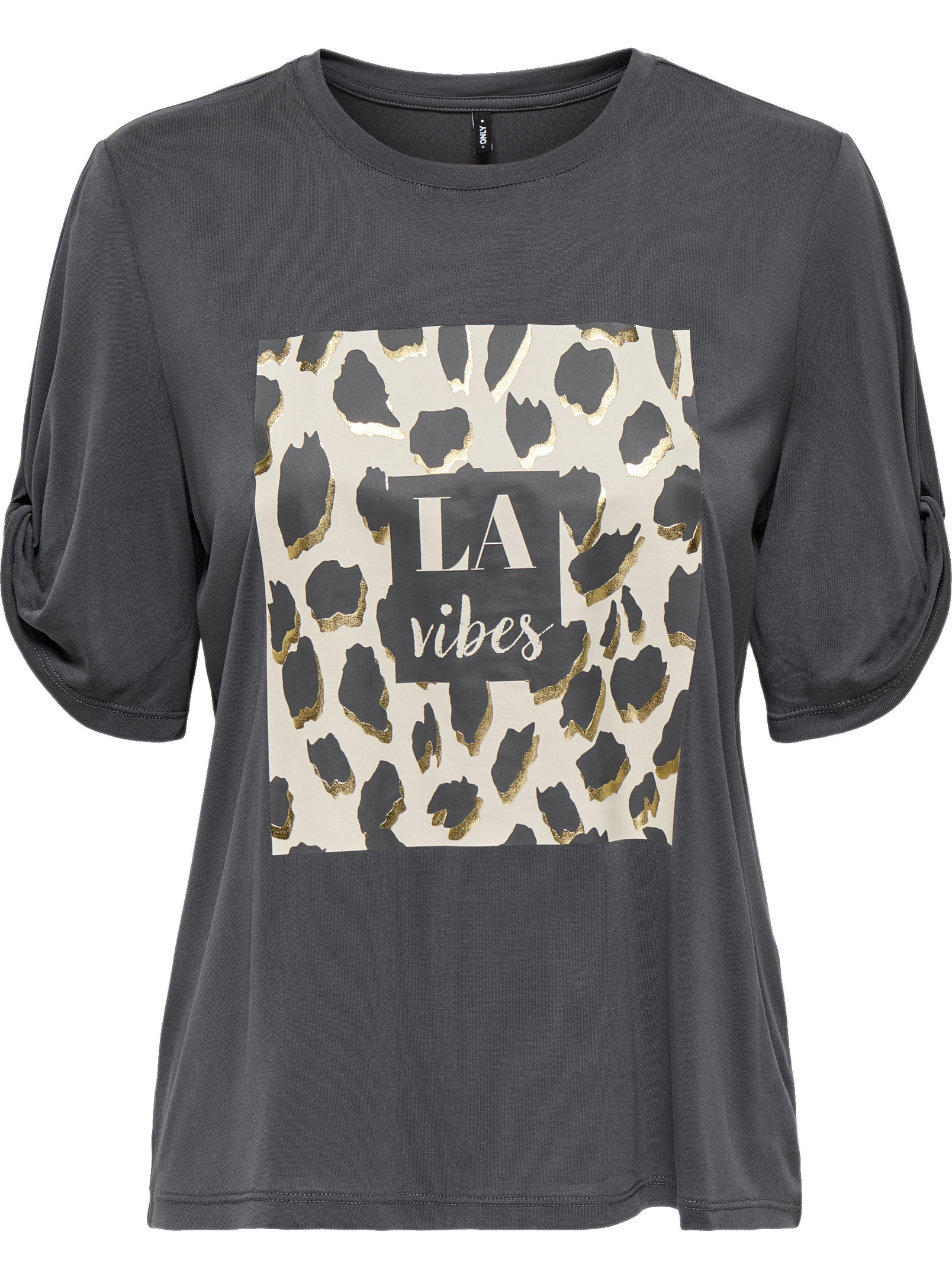 Only T-shirt Free 15349921 Antraciet