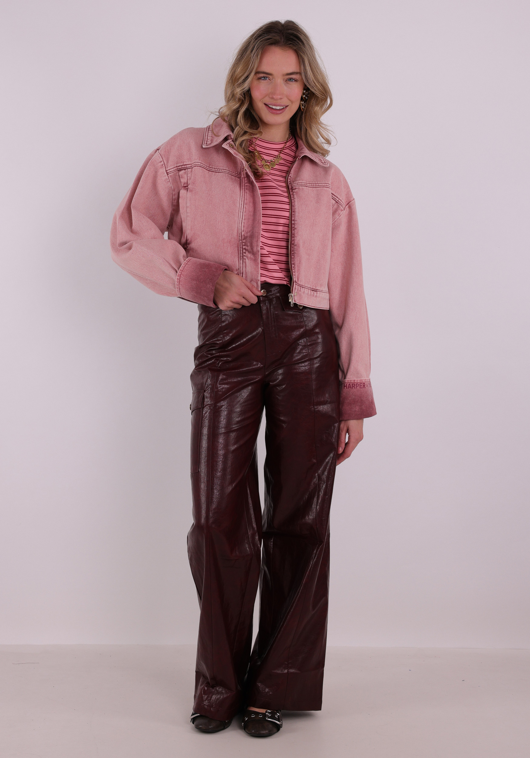 Harper & Yve Broek Bodi SS6N100 Bordeaux