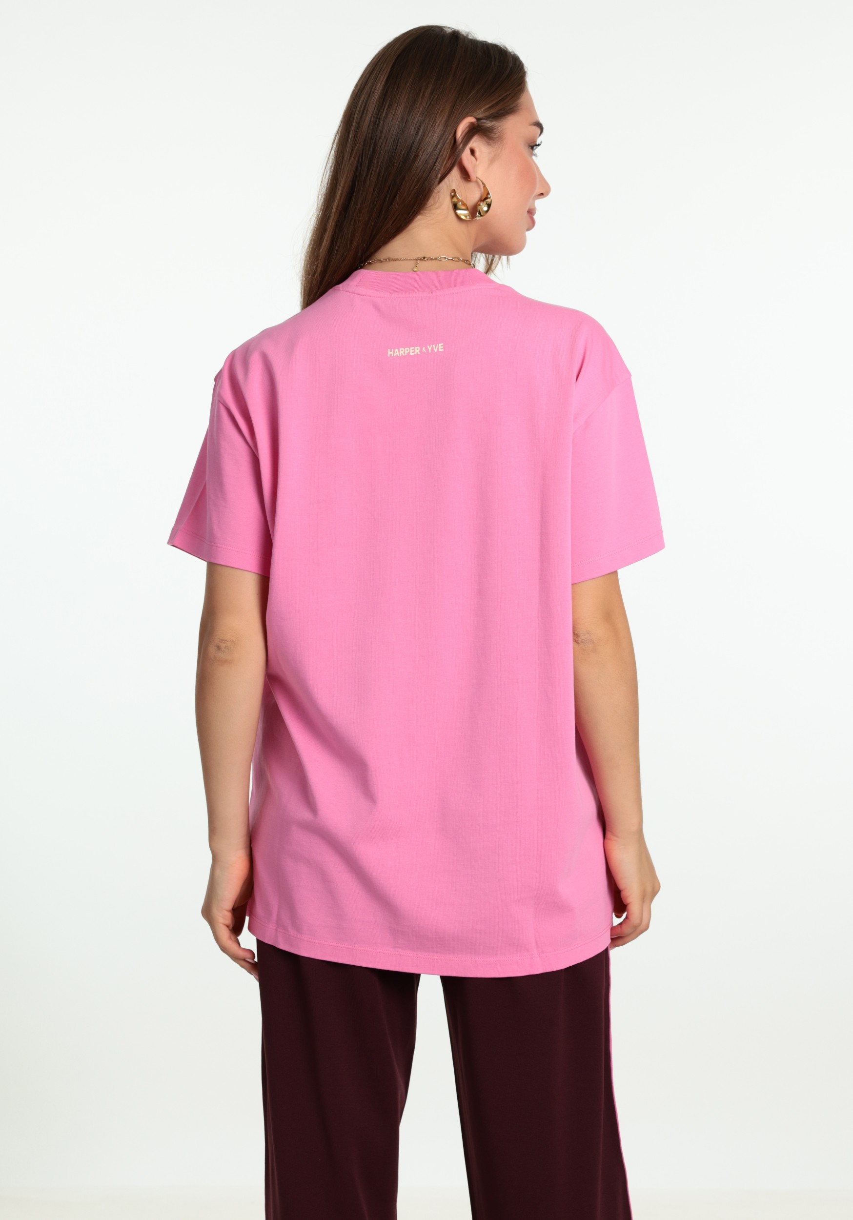 Harper & Yve T-shirt Wheel AW6Y302 Rose