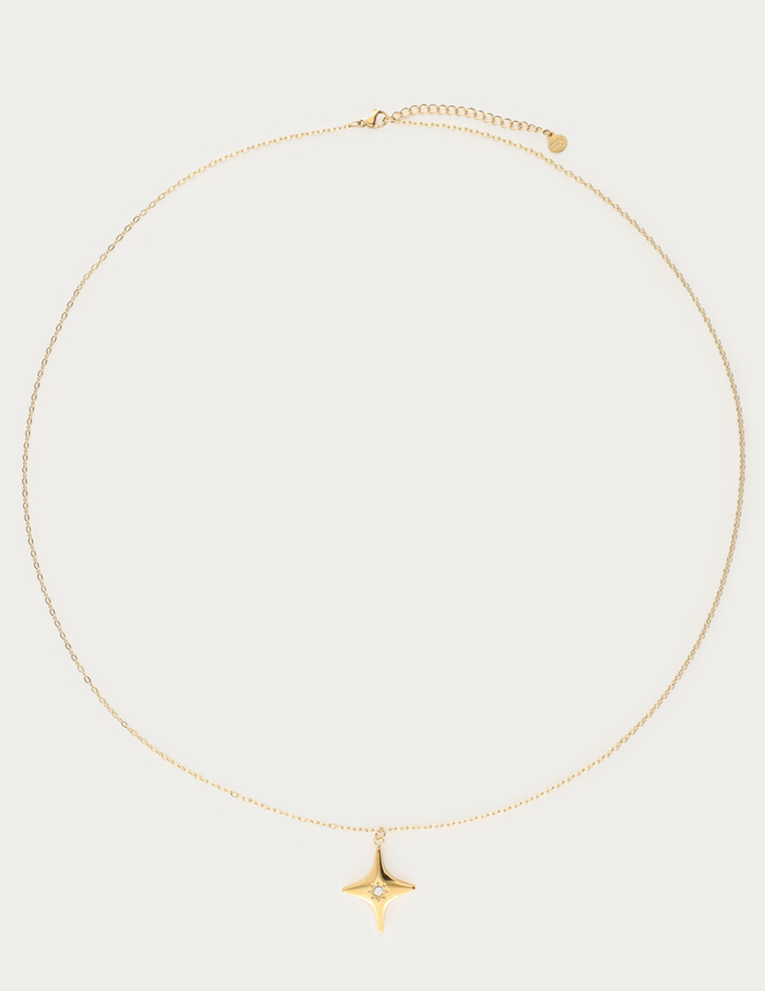 My Jewellery Mystic lange ketting met Poolster MJ14215 Goud