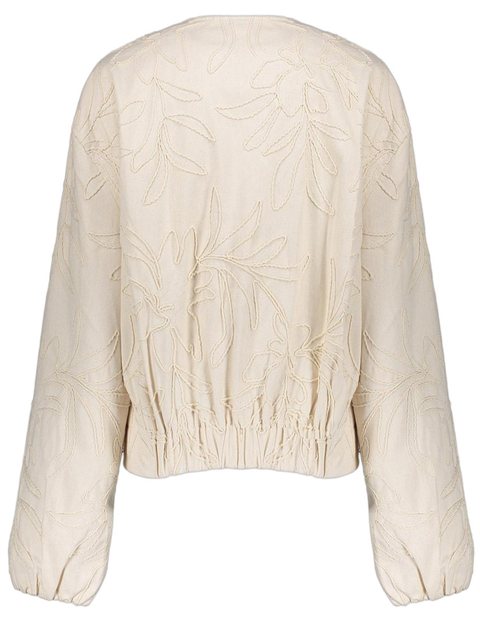 Geisha Jacket embroidery 65022-10 Wolwit-ecru