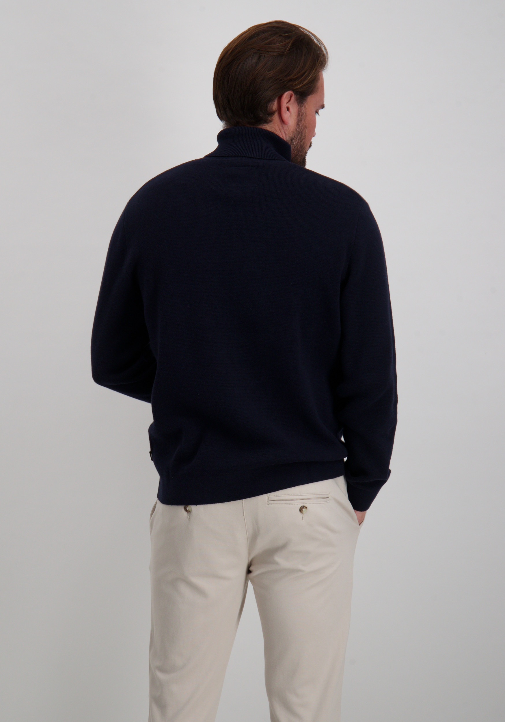 Jack & jones Trui Lamilano 12285093 Donker blauw