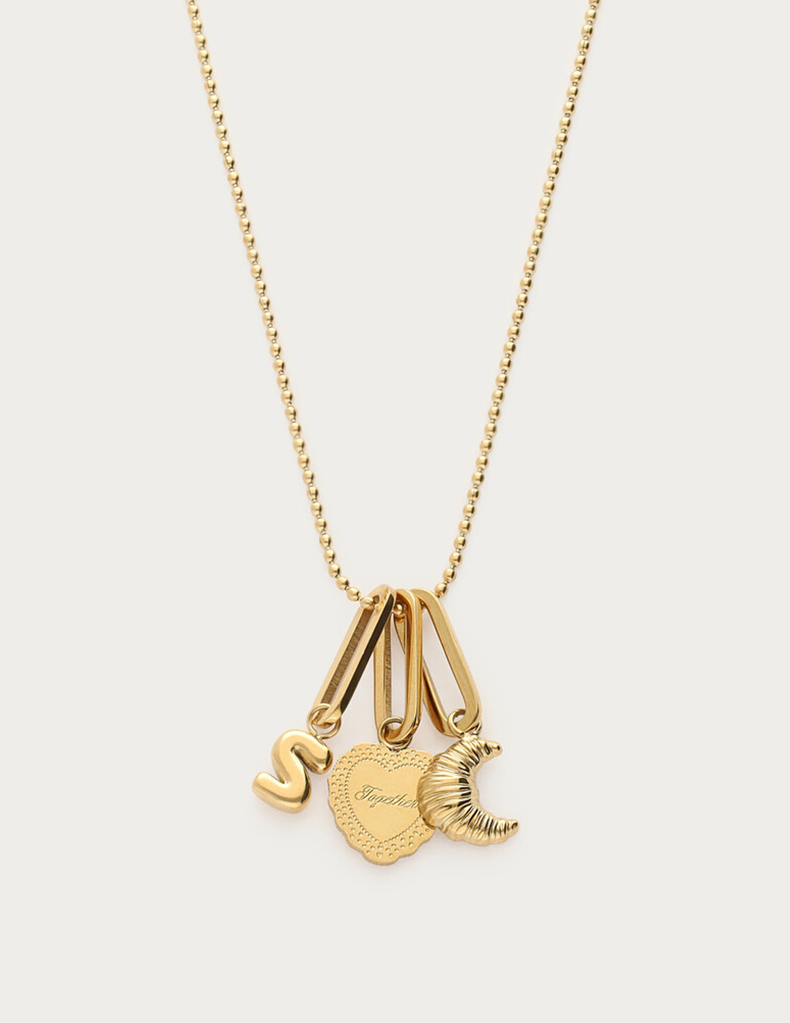 My Jewellery Love bedel hartje "Together" MJ15325 Goud