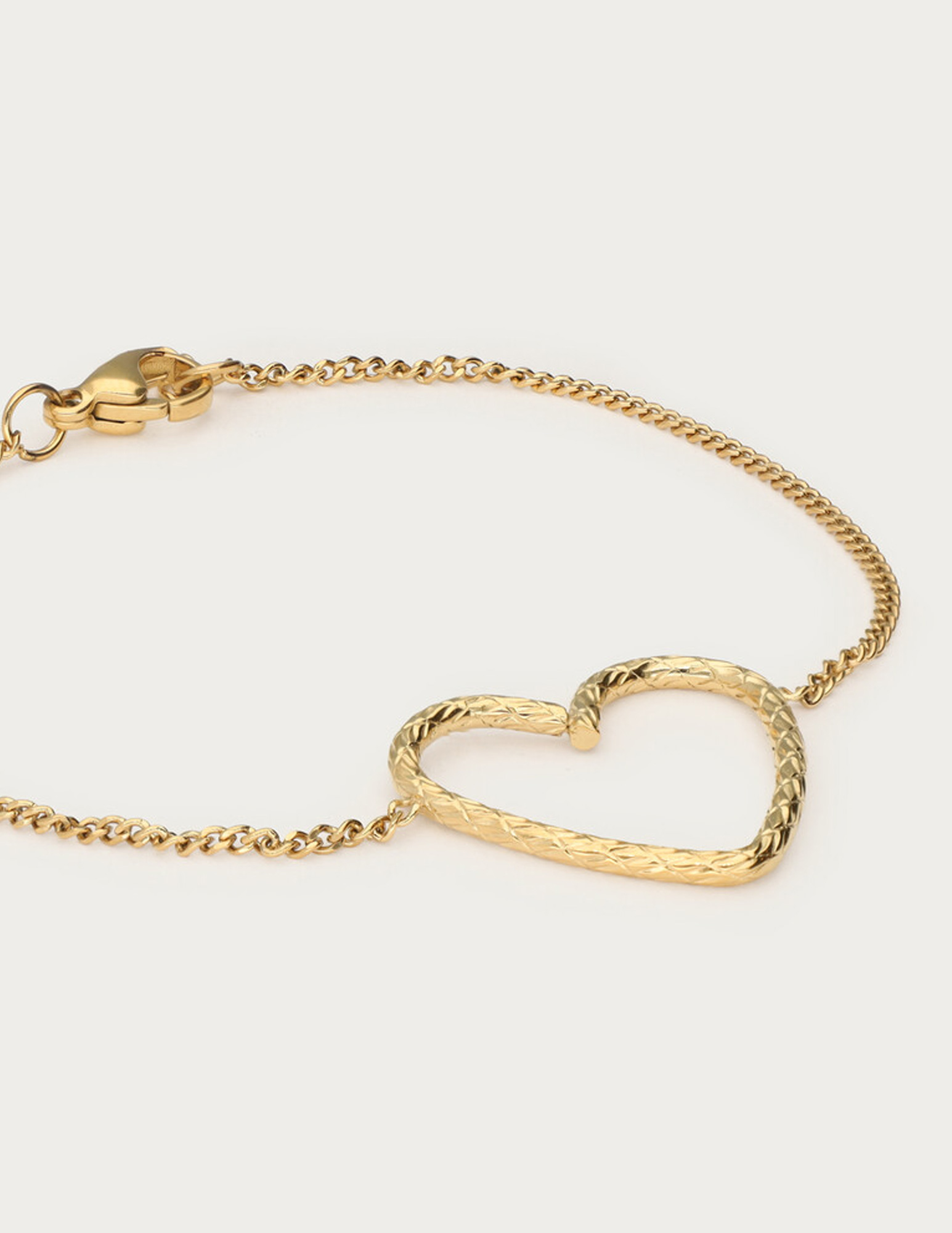 My Jewellery Mystic armband met open hart MJ14236 Goud