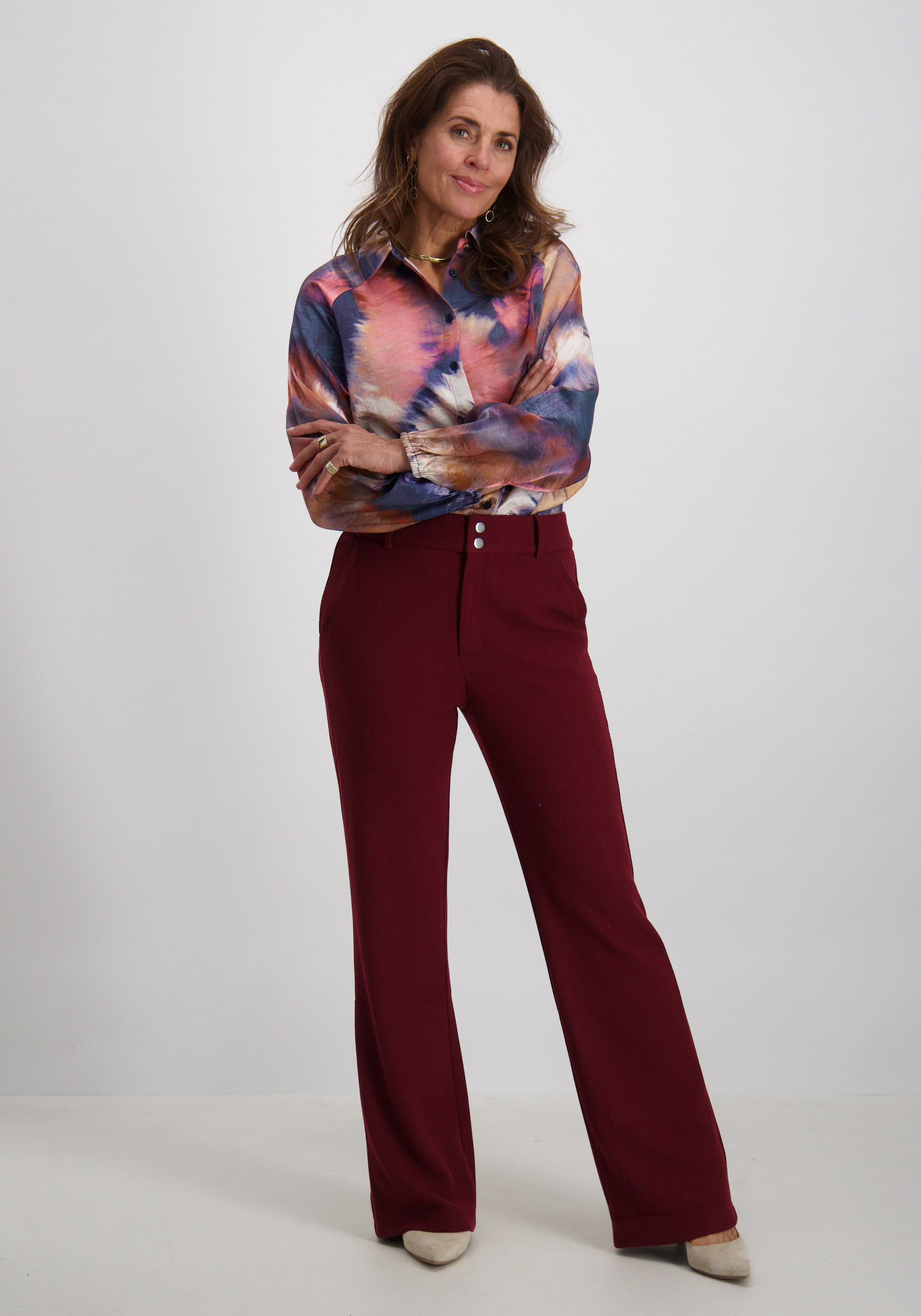 Tramontana Blouse Tie Dye Frost C29-18-301 Multi