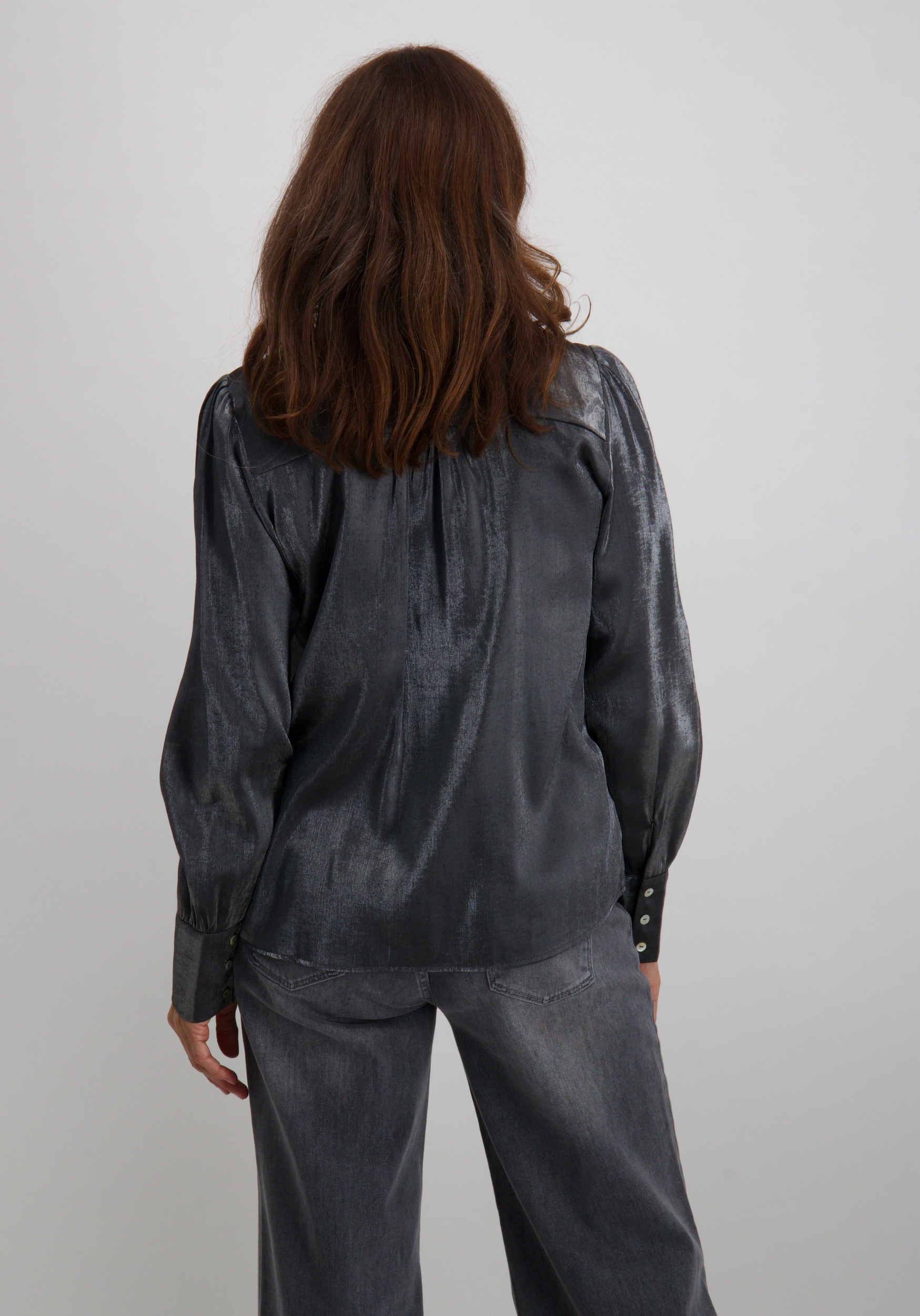 Geisha Blouse 53890-32 Zilver