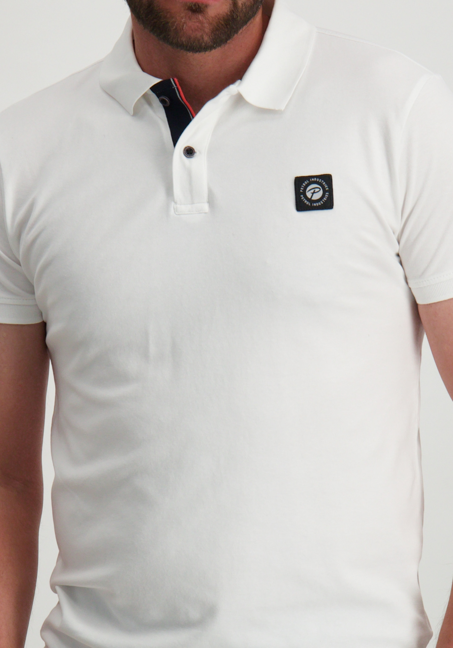 Petrol Polo M-1050-POL945 Wit