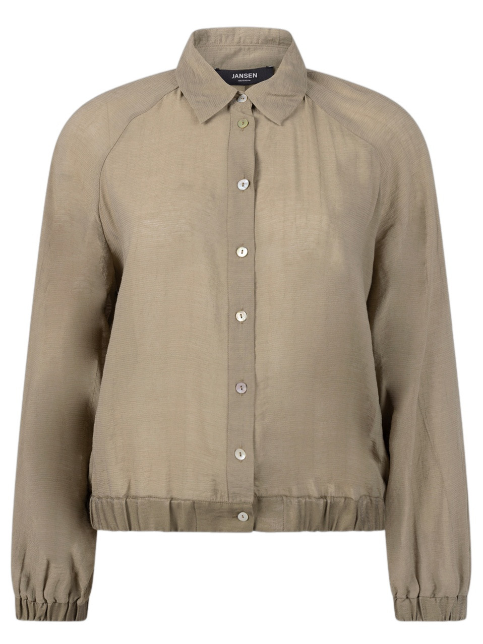 Jansen Amsterdam Bomberjack OLLIE SS26 Leger Groen